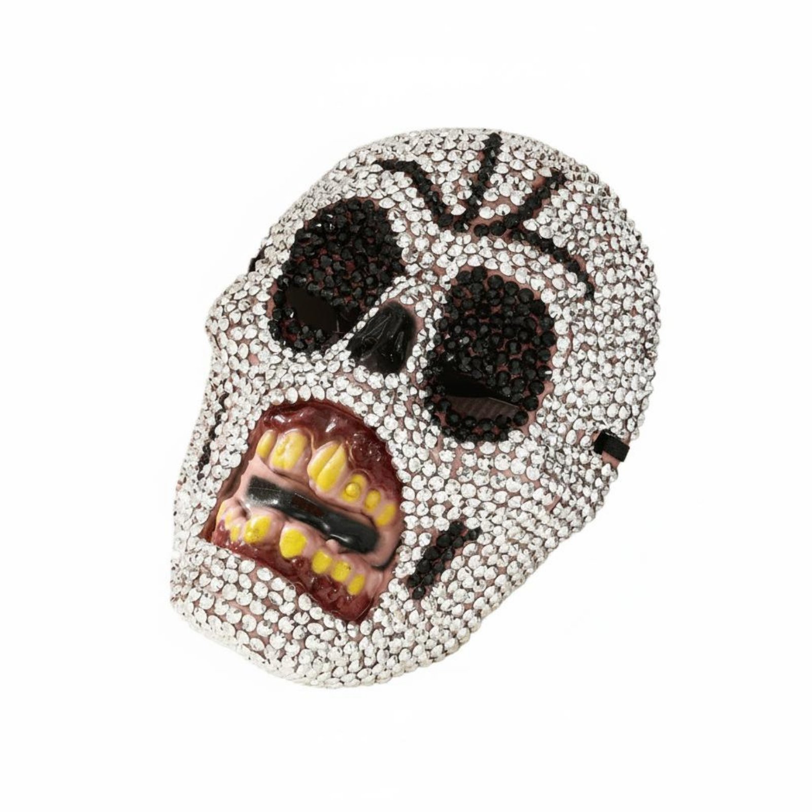 Lightweight Rhinestone Skull Mask Crystal Party Mask