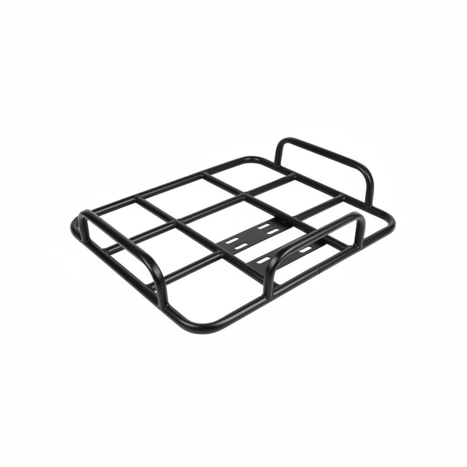 Easy to Install Electric Bike Cargo Rack Heavy Duty Motorbike Delivery Rack Stable Mount Food Delivery Carrier Frame Rust Resistant for Couriers