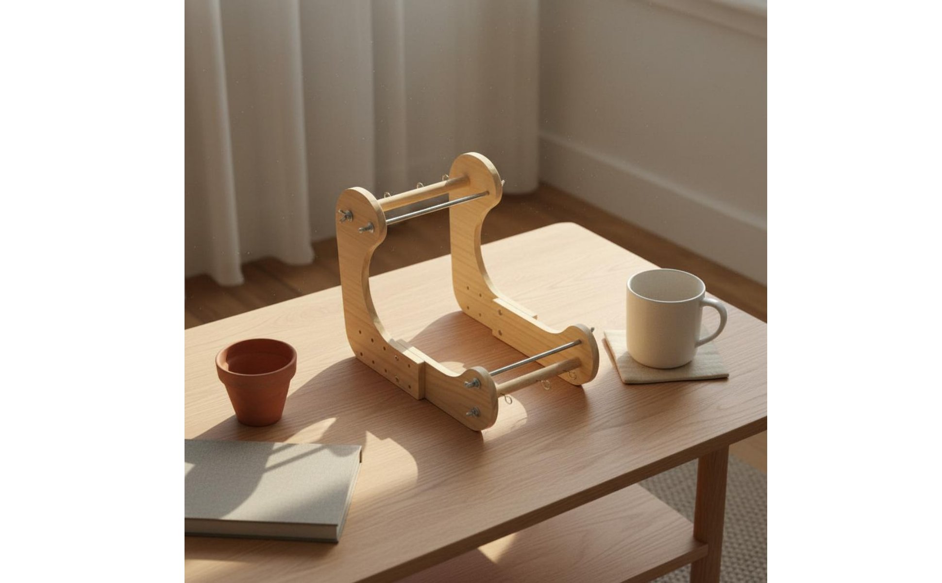 Telaio da Perline Leggero Portatile per Casa, Laboratorio Creativo, Principianti