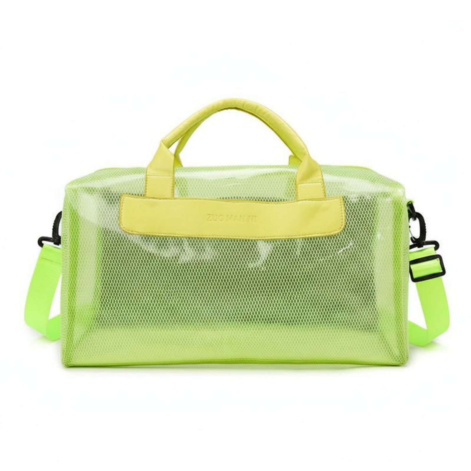 Large Capacity Transparent PVC Bag Easy to Spotless & See-Through Duffel Bag for Swimming