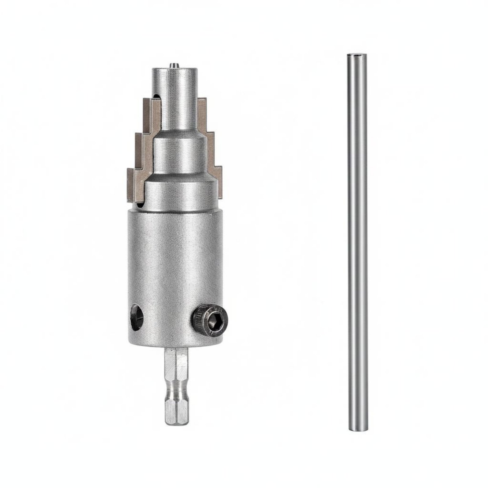 Alloy Steel Valve Extractor Industrial Grade Faucet Extractor High Hardness Internal Pipe Wrench Universal Size for Plumbers, Repair Workers, Plumbing Work
