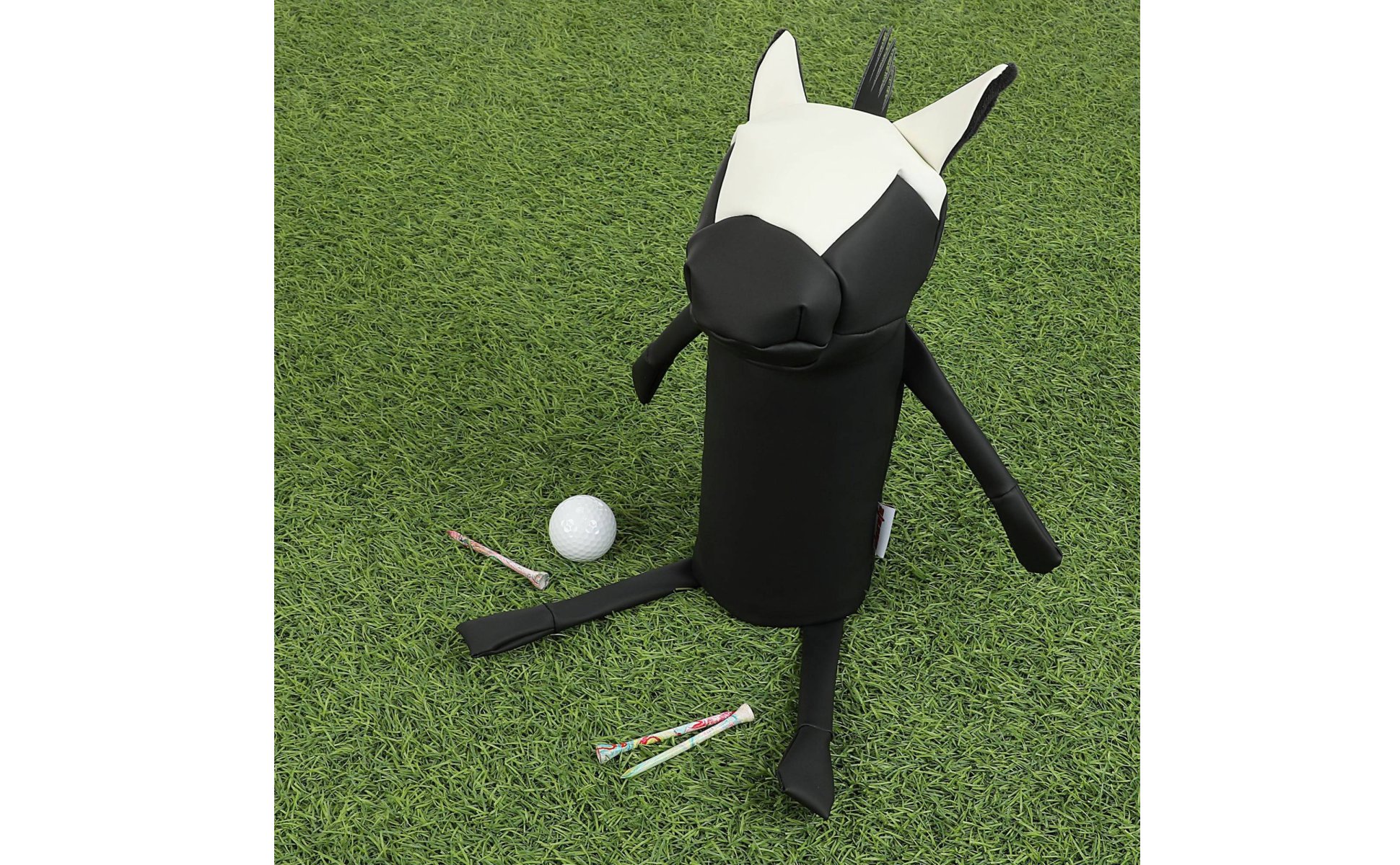 Horse Headcover PU Leather Wood Club Headcover Shielding for Golfers