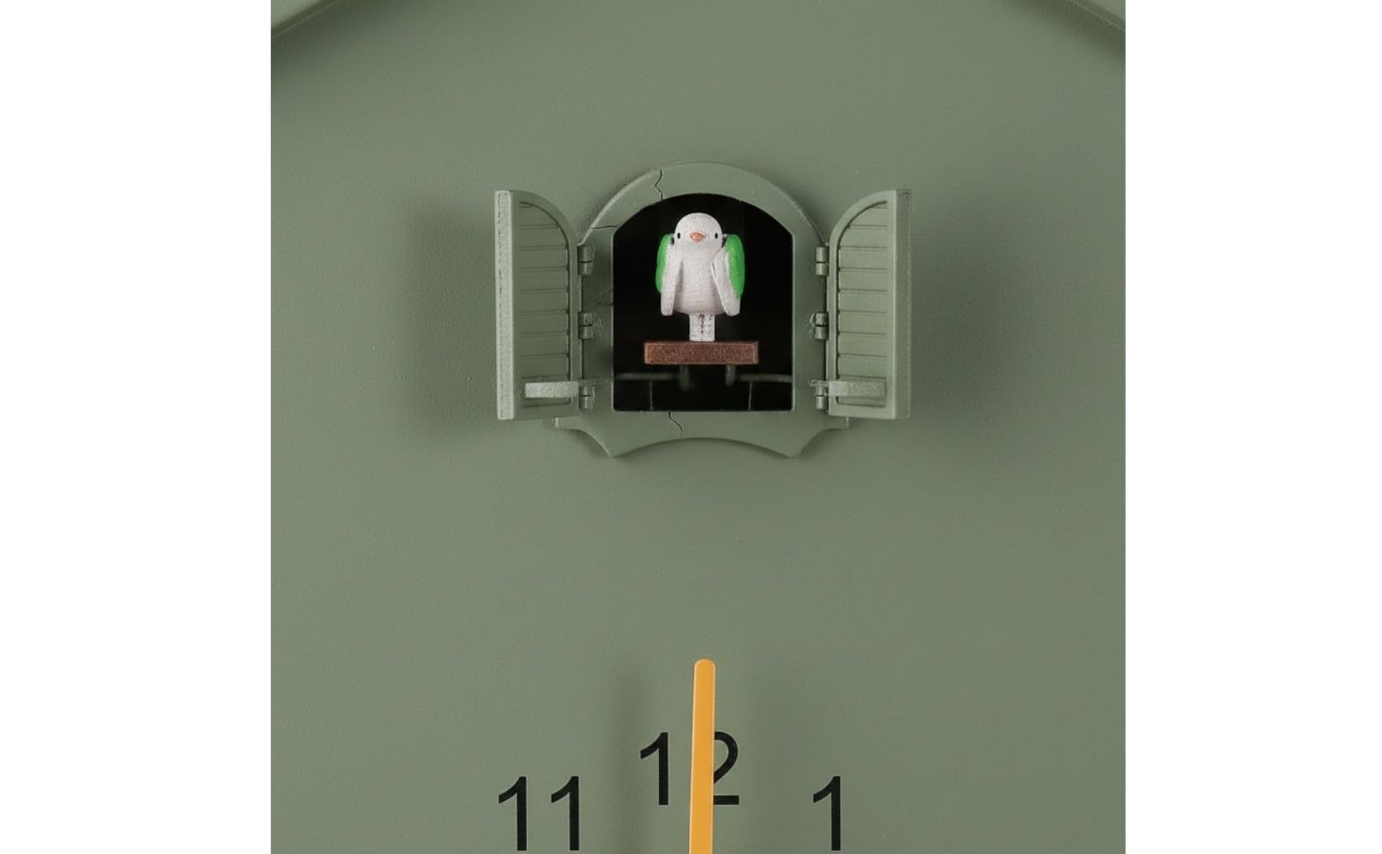 Chirping Wall Avian Timepiece Hourly Tune Pendulum Chirping Avian Timepiece Cute