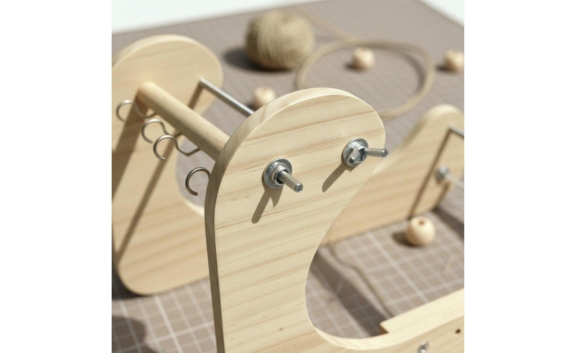 Telaio da Perline Leggero Portatile per Casa, Laboratorio Creativo, Principianti