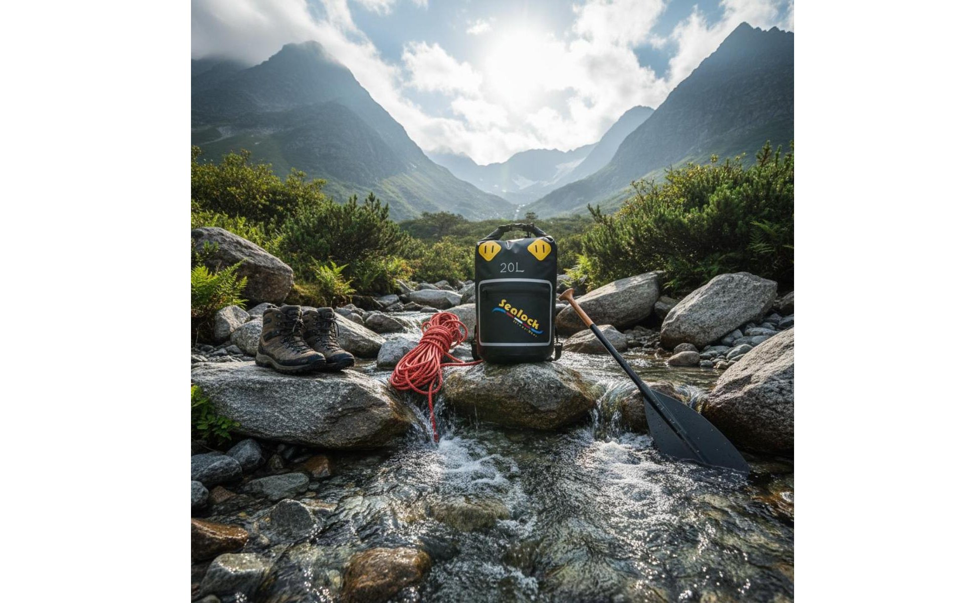 Wasserdichter Schwimmsack Wasserdicht Wasserdichter Strandrucksack für Outdoor