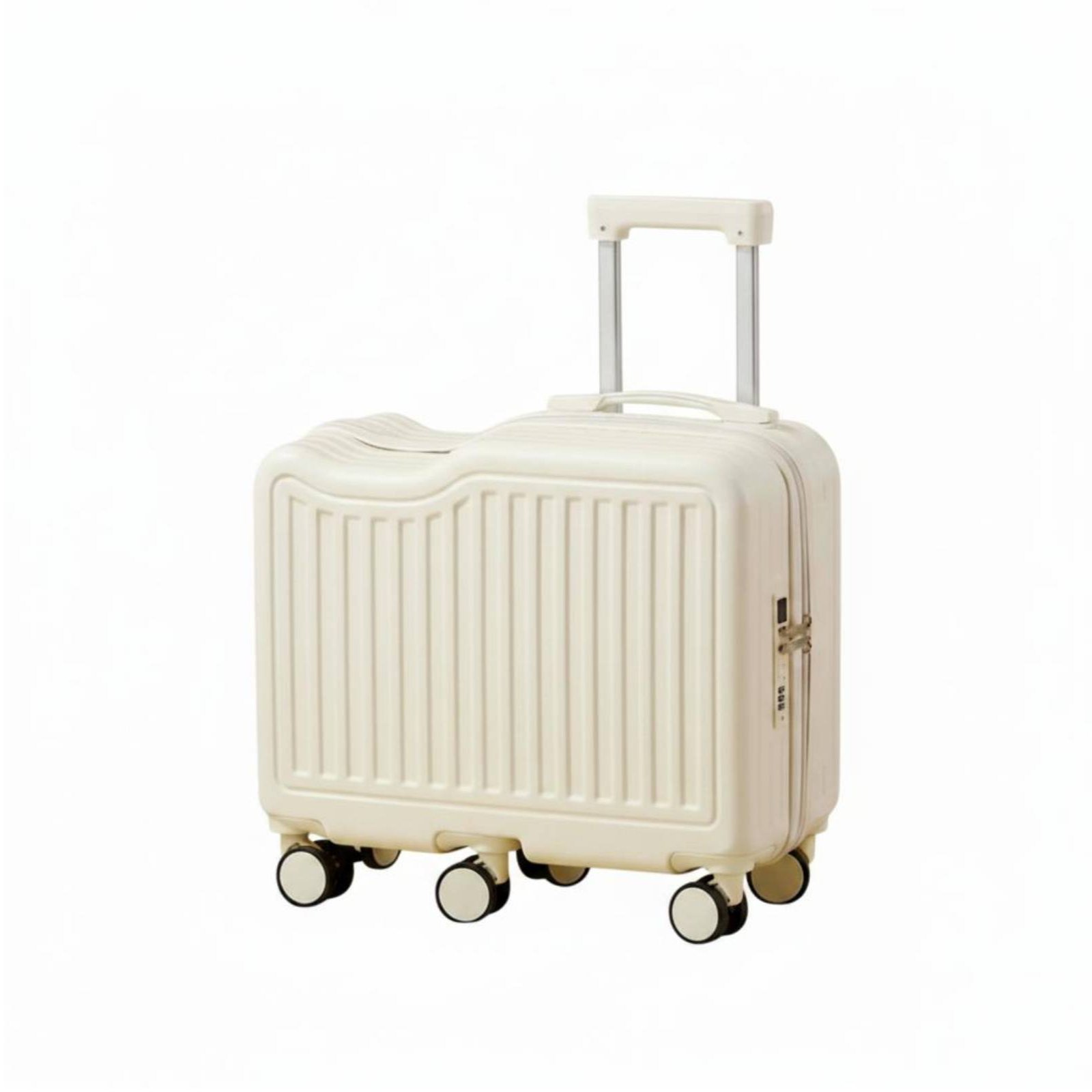 Combination Lock Kids Carry on Suitcase Airline Approved Children's Rotating Luggage Lightweight Children's Carry on Luggage Resistant Resistant for Airplane