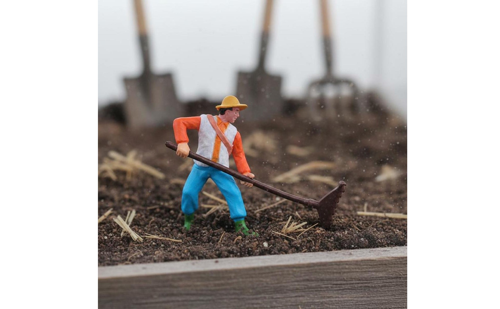 Bauernhof Tierfigur Miniatur Design Mikrolandschaft Dekoration für Schreibtisch