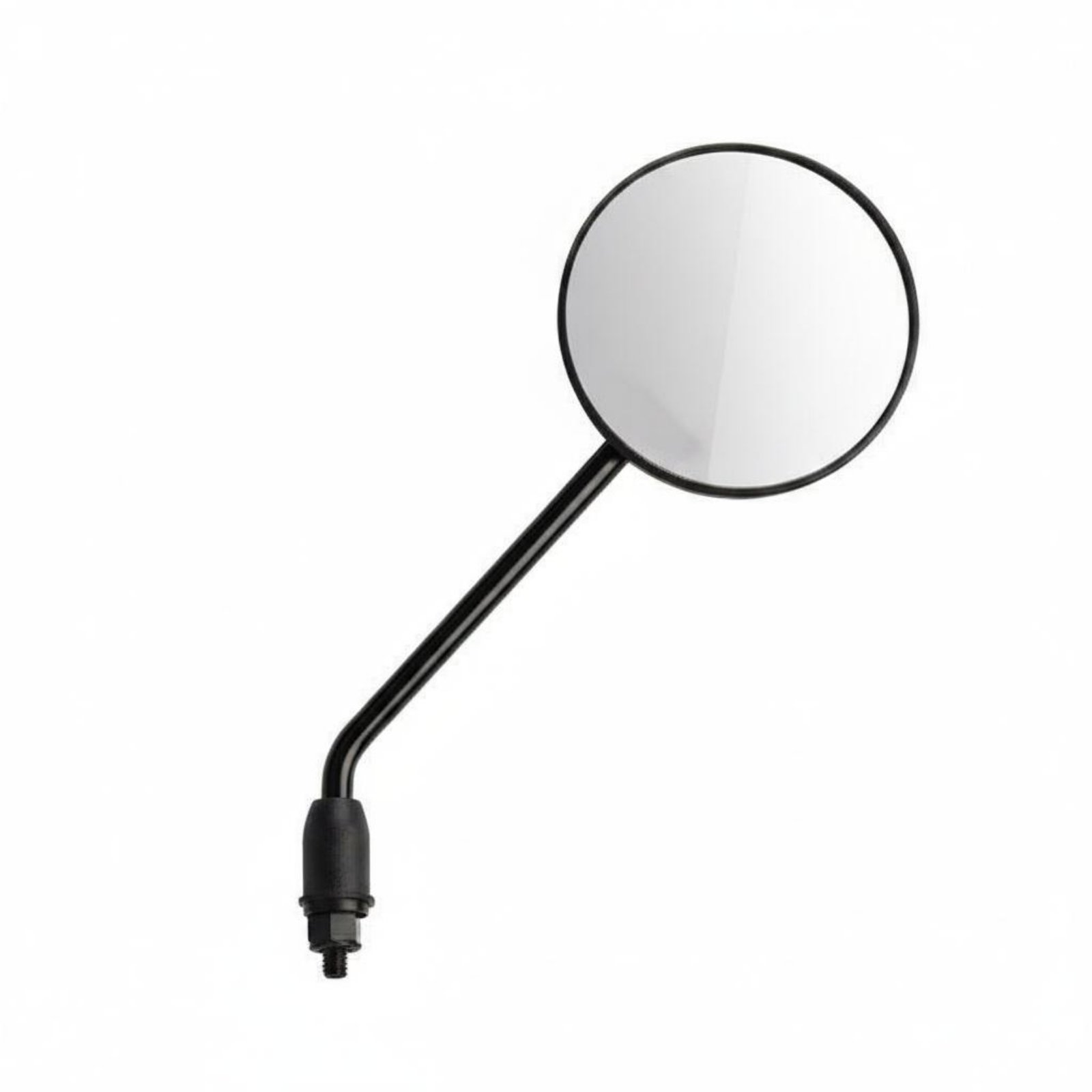 2 Pieces Crystal Clear Wide Angle Rearview Mirror Universal Fit Convex Rearview Mirror Sturdy Vehicle Accessory Easy Install for Commuting, Street Riding