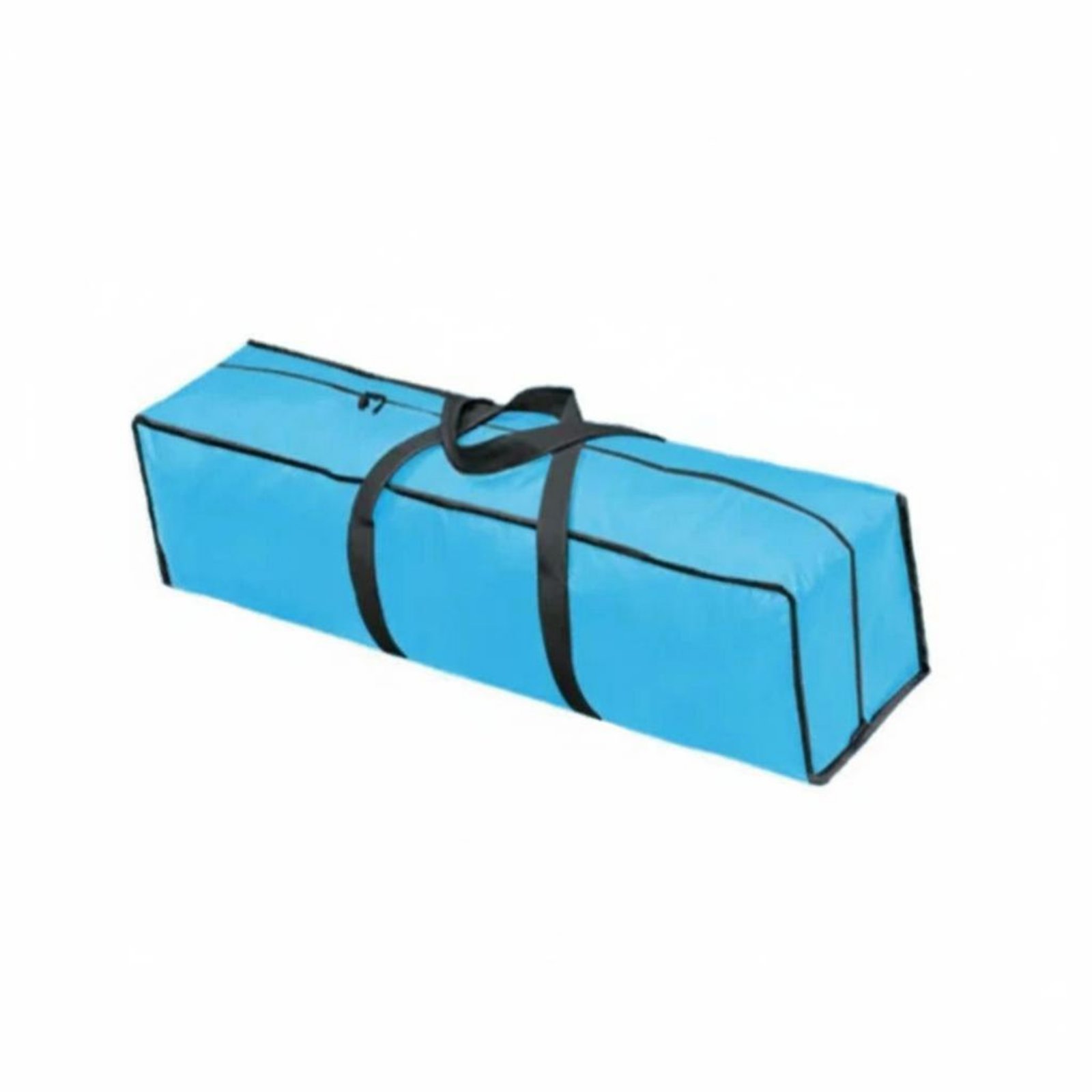 Storage Bag with Double Zipper Rectangular Storage Bag with Handle Sturdy Camping Gear Organizer for
