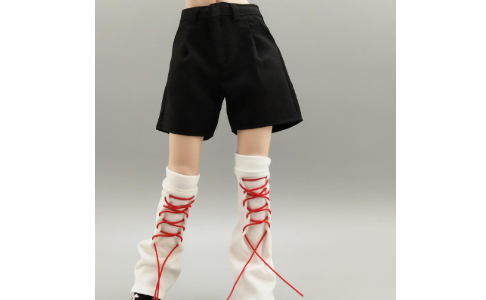 1/6 Doll Socks Knit Knee-High Doll Socks Many Hues for Model Hobbyists