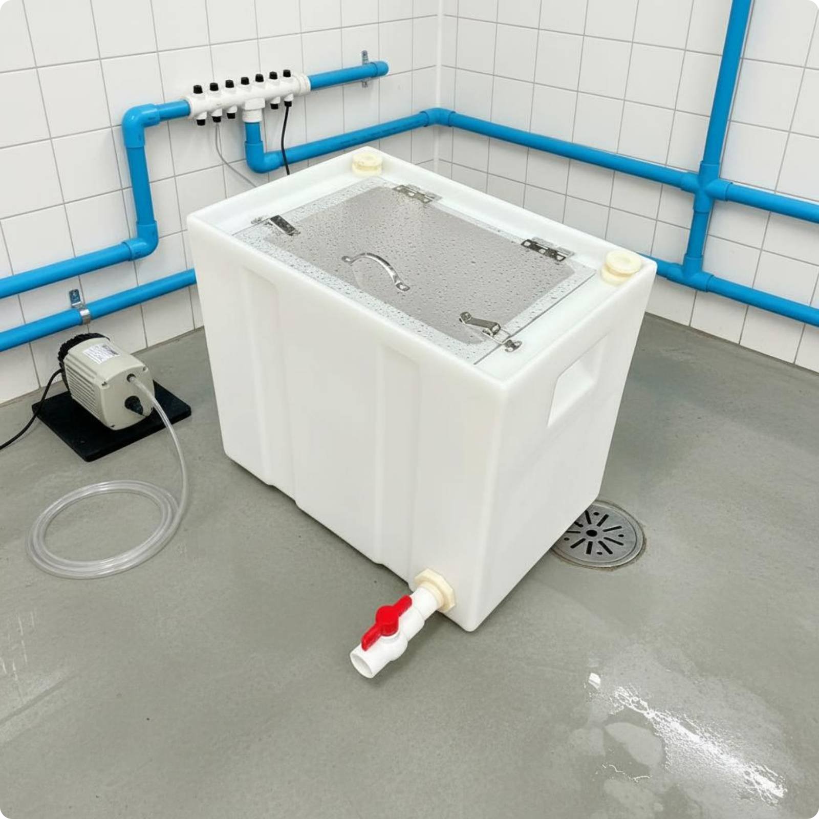Aquatic Transport Container Water-Tight Storage Container for Trunk