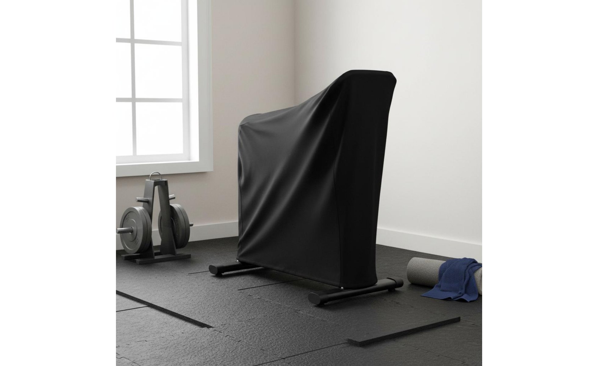 Exercise Bike Cover Stretchy Exercise Bike Dust Cover Dustproof for Storage