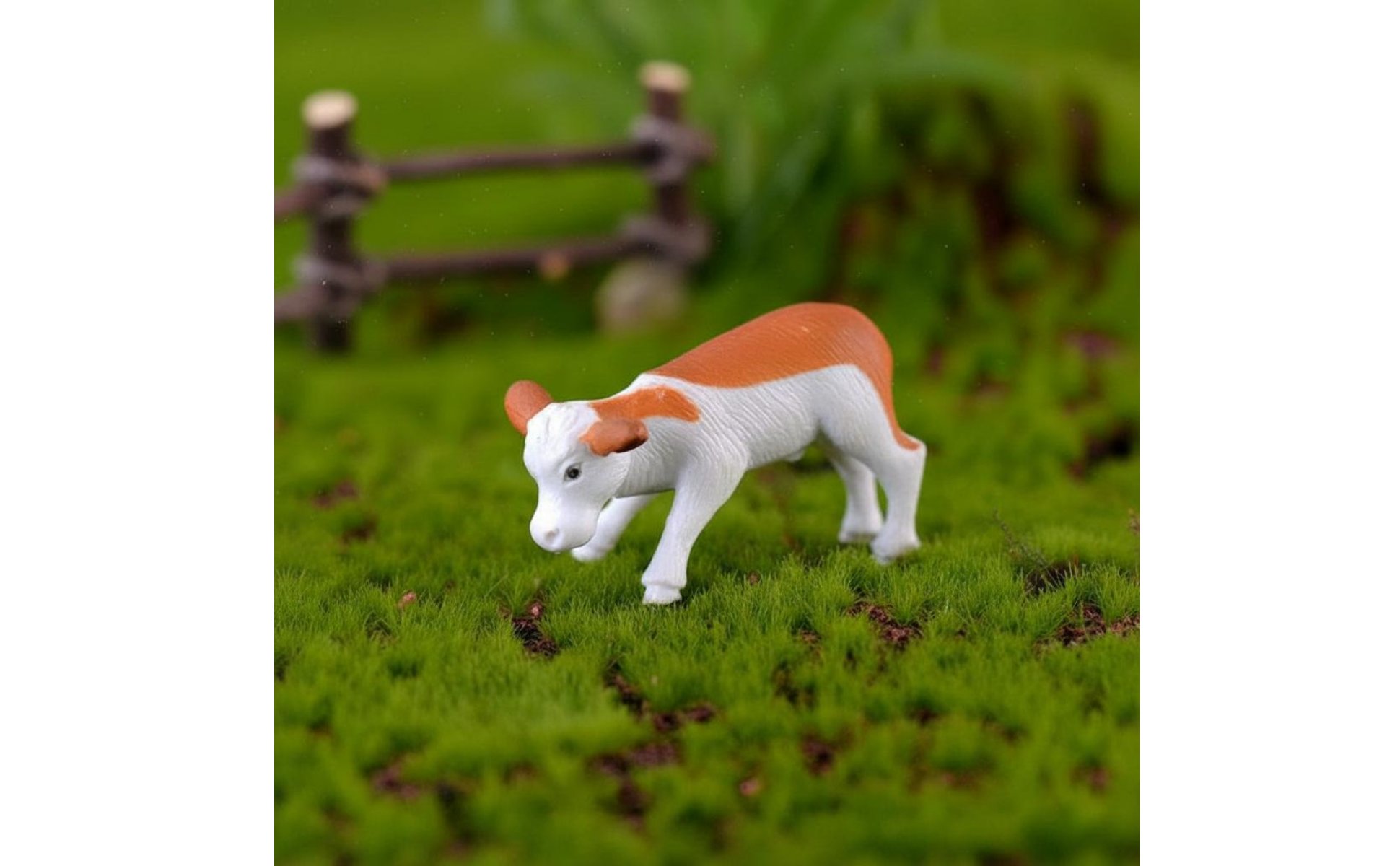 Bauernhof Tierfigur Miniatur Design Mikrolandschaft Dekoration für Schreibtisch