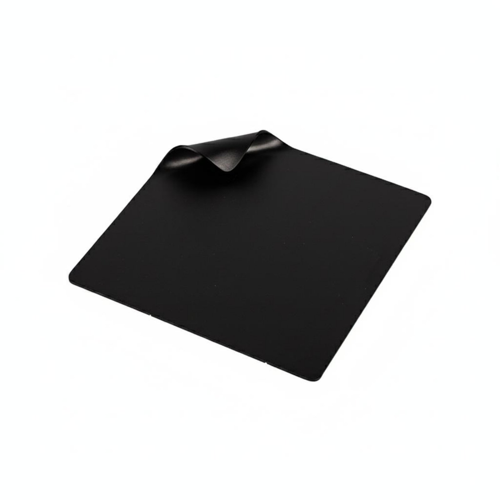Modern Look Corner Tray Mirror Polished Square Metal Tray Easy to Clean Dessert Plate Rust Resistant for Bakery Display, Dining Table