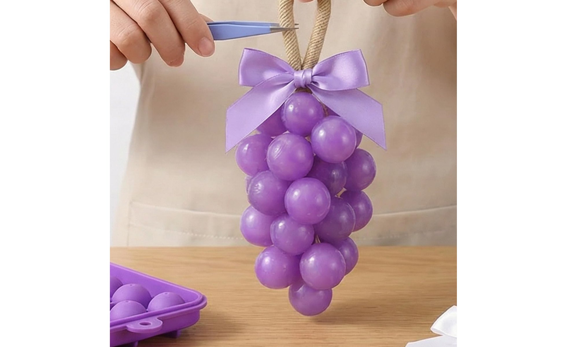 Soap Making Gift Kit Reusable Fruit Soap Mold Set for Crafting