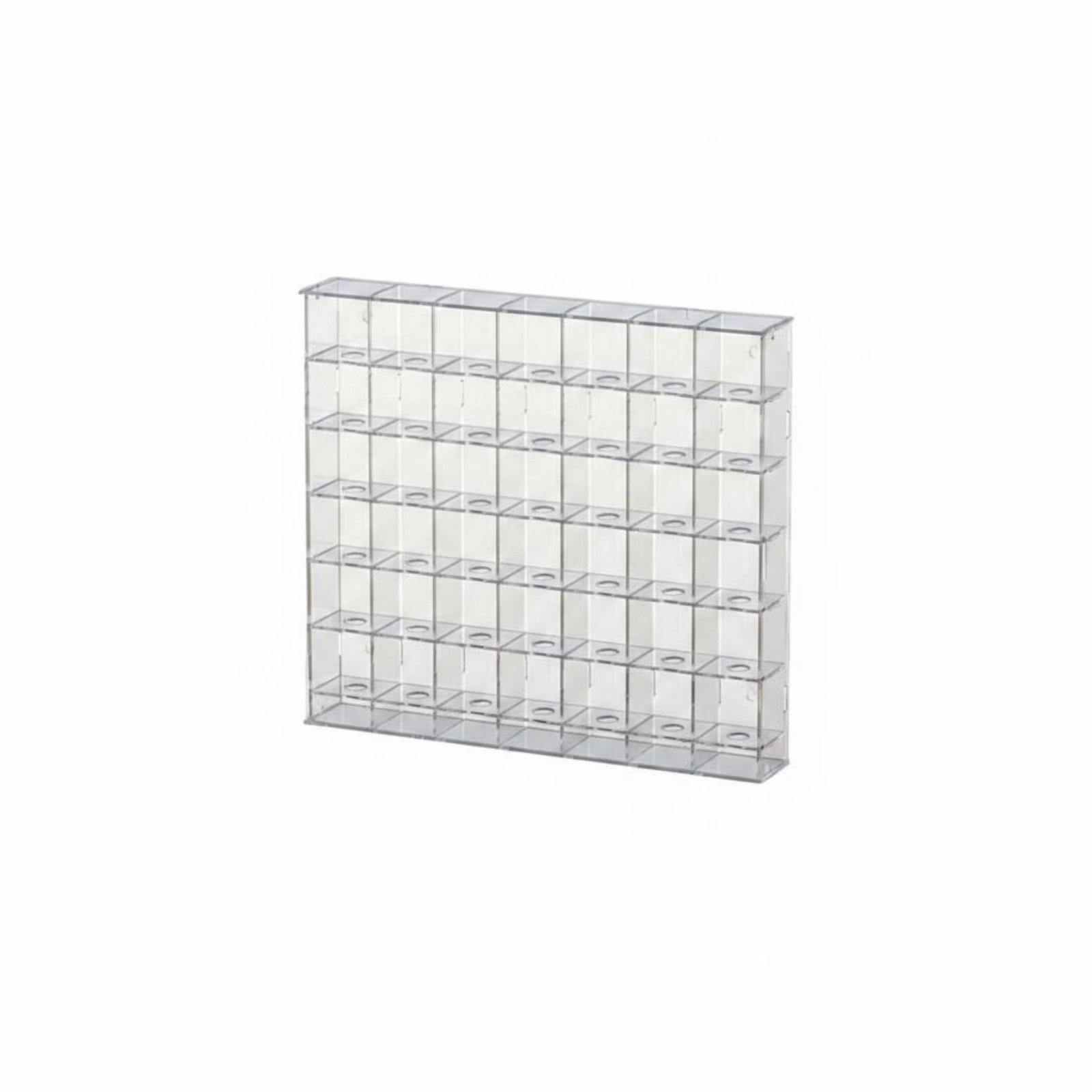 High Clarity Acrylic Golf Ball Display Case Large Capacity Wall Mounted Golf Ball Rack Dust Protection Door Display Case Space Saving for Collectors, Collection Room