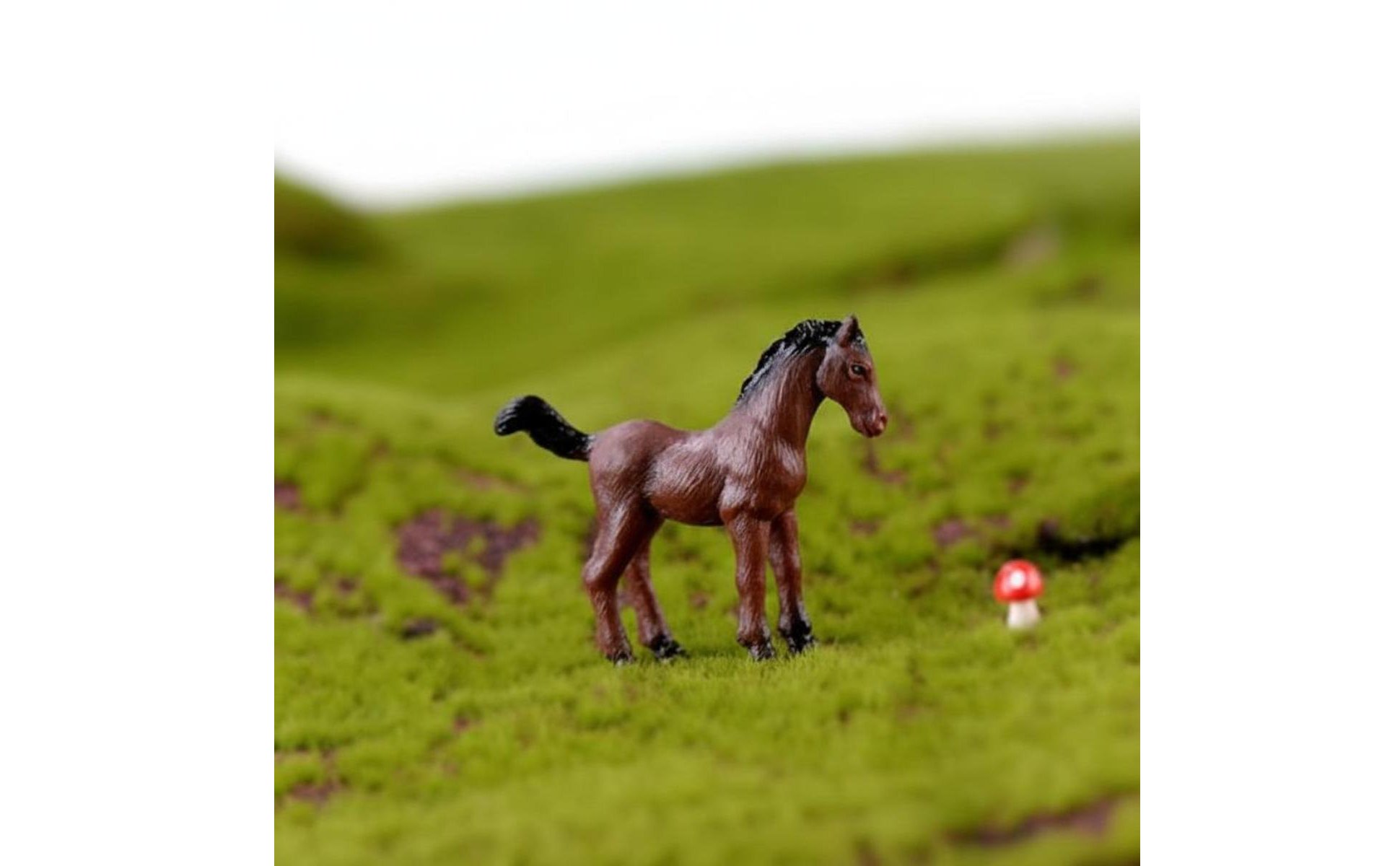 Bauernhof Tierfigur Miniatur Design Mikrolandschaft Dekoration für Schreibtisch
