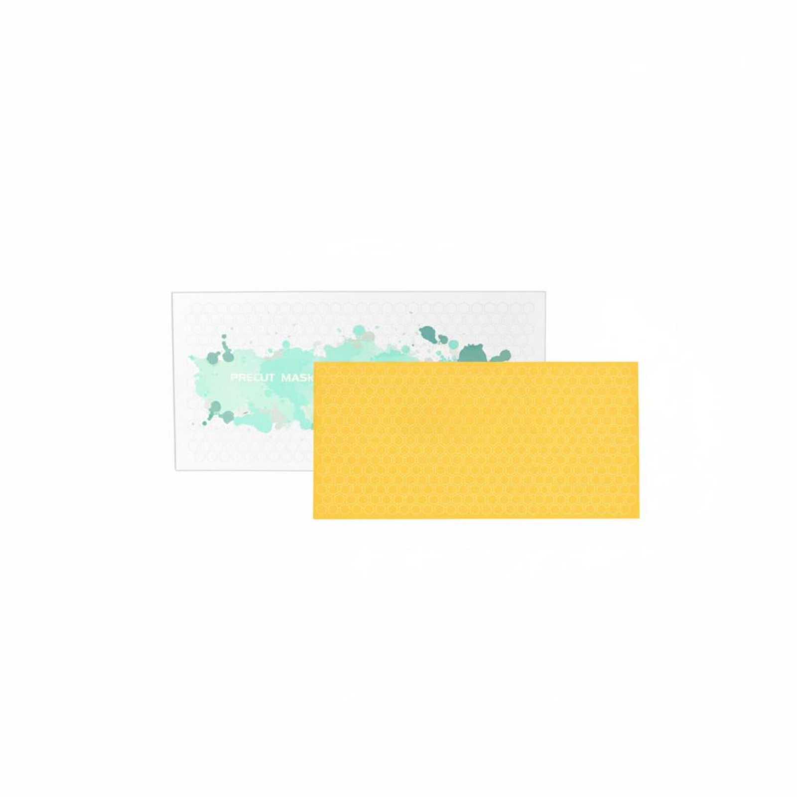 Clean Edges Precut Masking Sheet Easy to Peel Pre-Cut Masking Tape No Residue Model Painting Tape Strong Adhesion for Figure Painters, Hobbyists