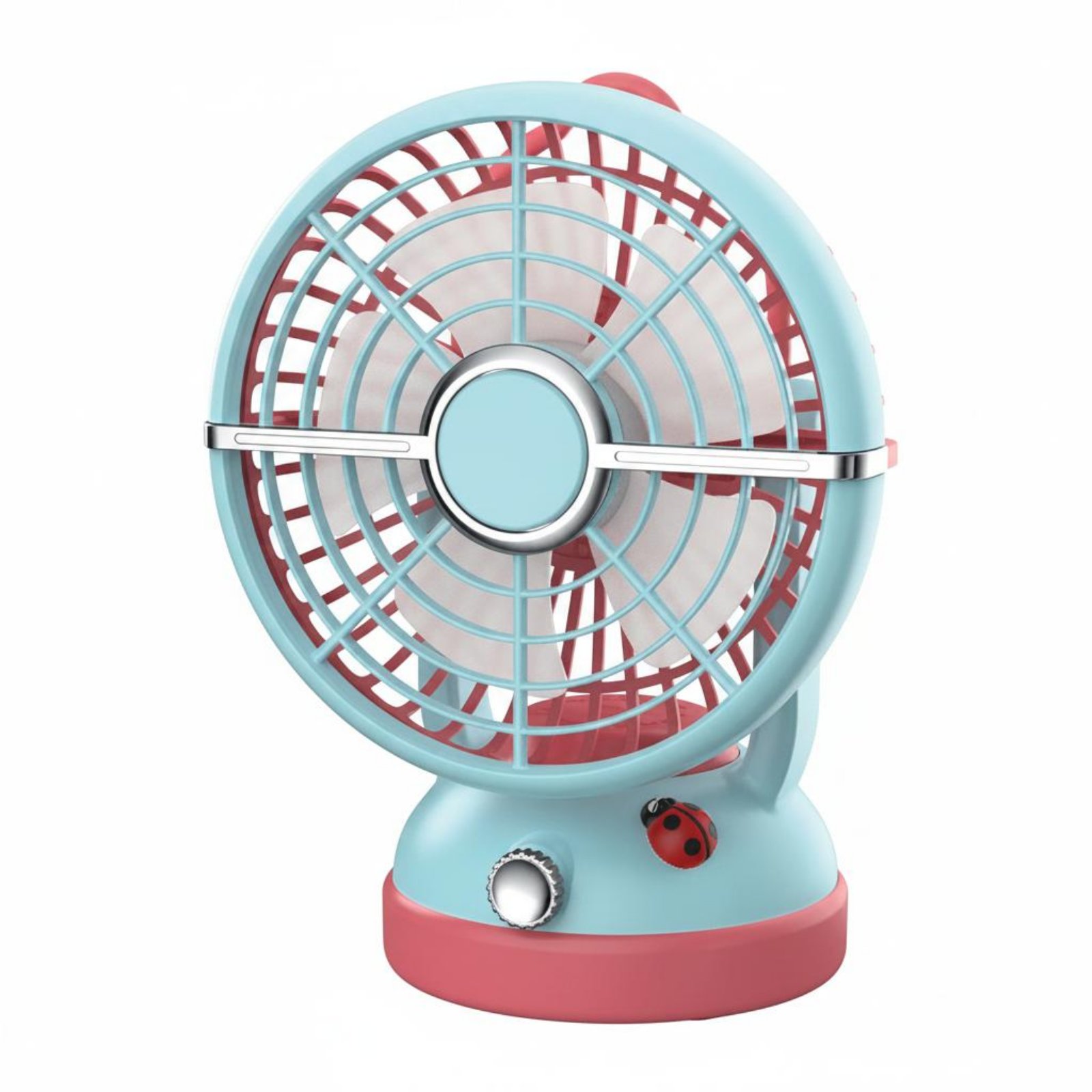 Low Noise Retro Table Fan Hook Design Camping Table Fan Compact for Students, Outdoor