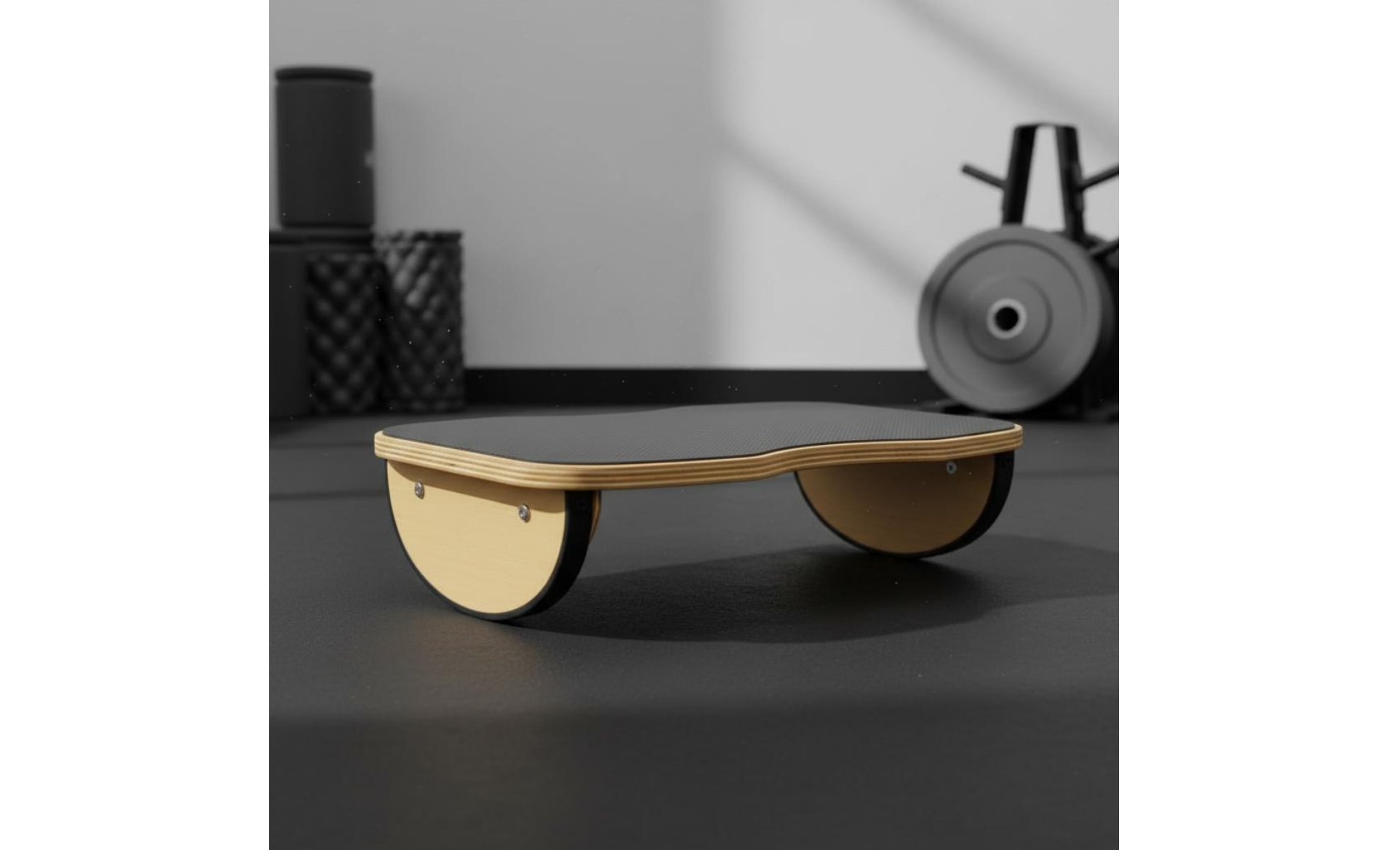 Wooden Balance Board Rocking Mode Yoga Balance Board Non-Slip for Office Workers