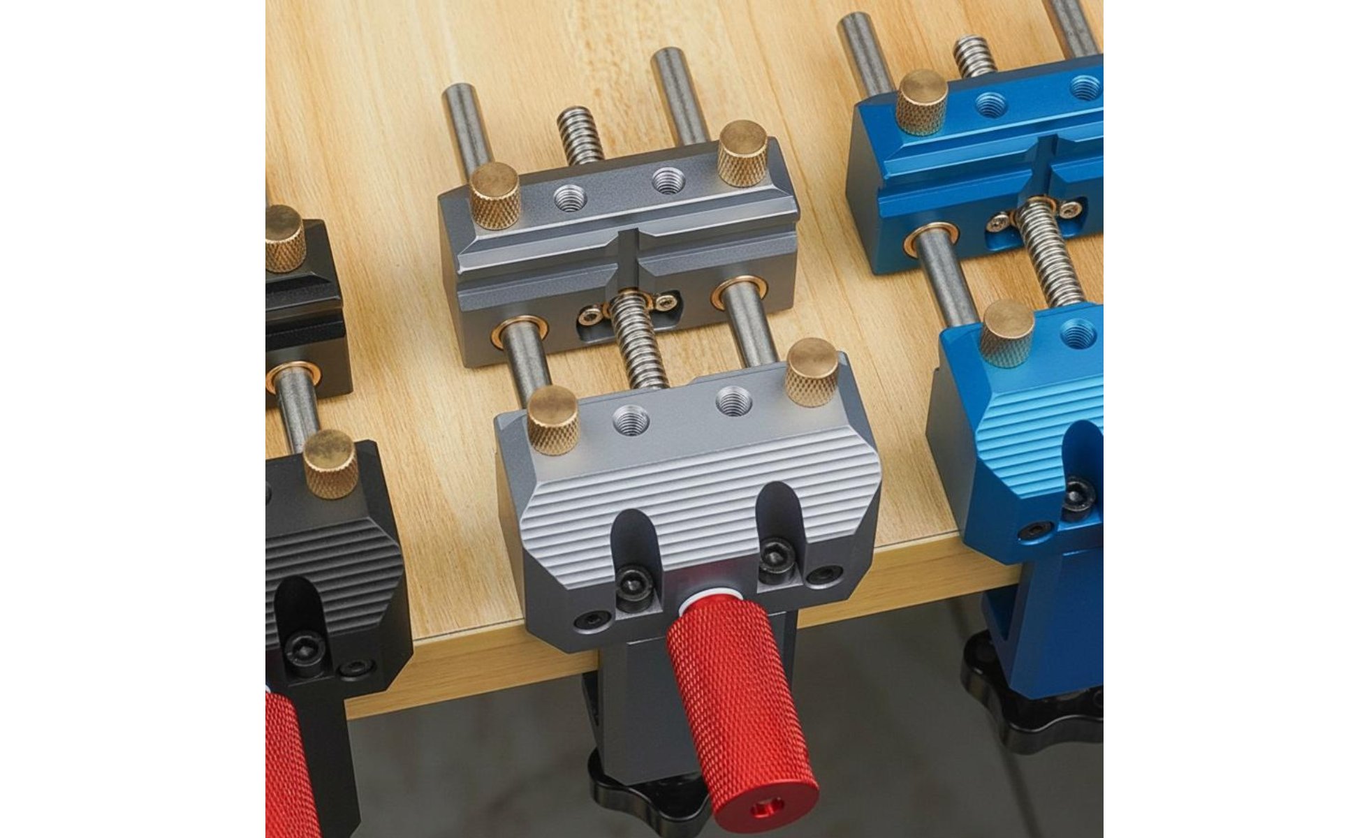 Aluminum Bench Vise Multi-Function Mini Table Vise Compact for Home Workshop
