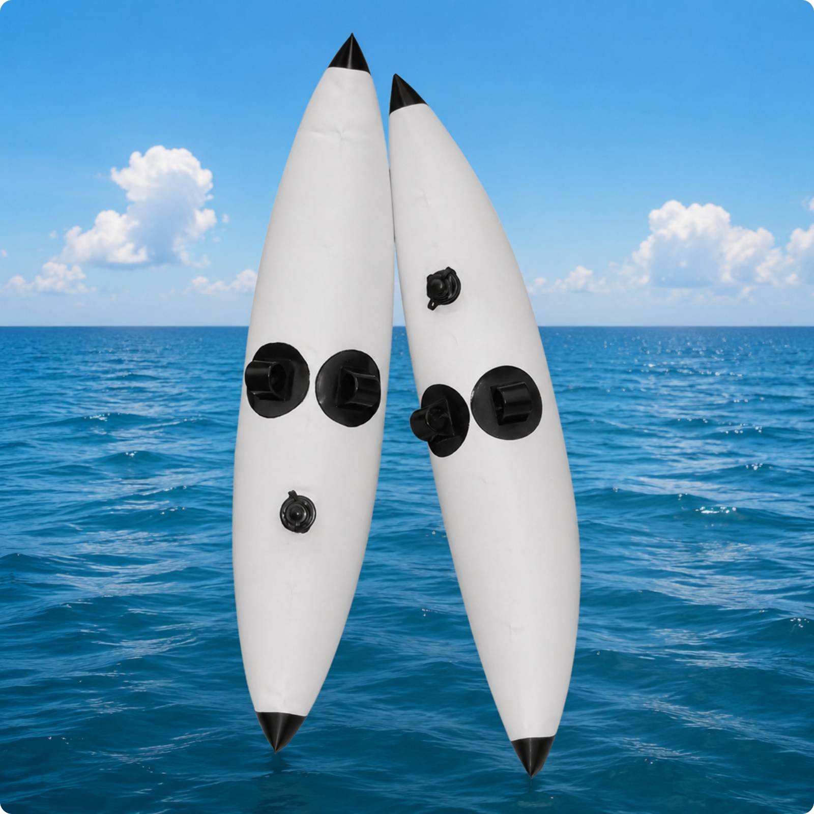 Inflatable Kayak Stabilizer Buoy Lightweight Balance Assistance Buoy Kit