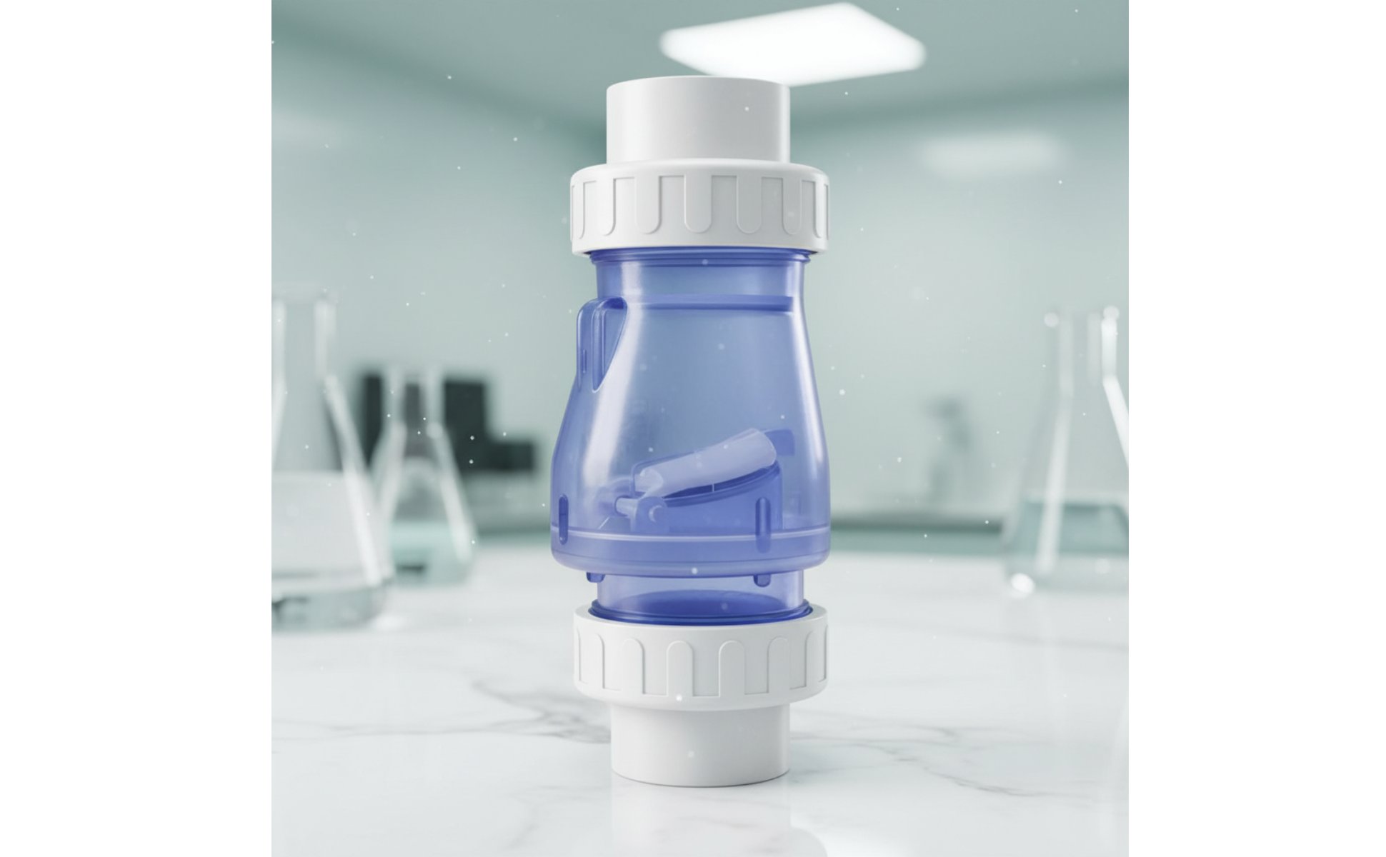 Pool Single-Way Valve Thickened Material Transparent Check Valve
