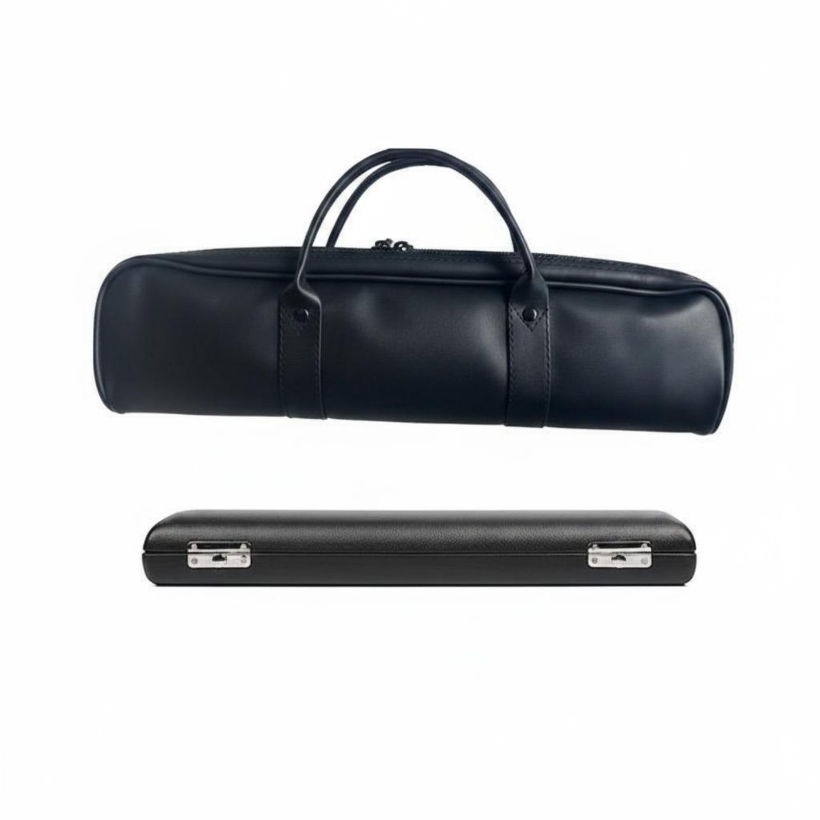 Dustproof Piccolo Case PU Leather Piccolo Storage Box Safeguarding Sportswear for Musicians, Travel, Stage