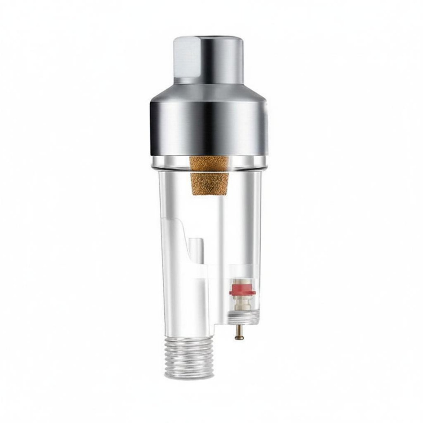 Protects Pneumatic Tools Oil Water Separator Easy Maintenance Spray Moisture Filter Compact Design Air Compressor Moisture Separator Push-Button Drain Valve for Model Painting