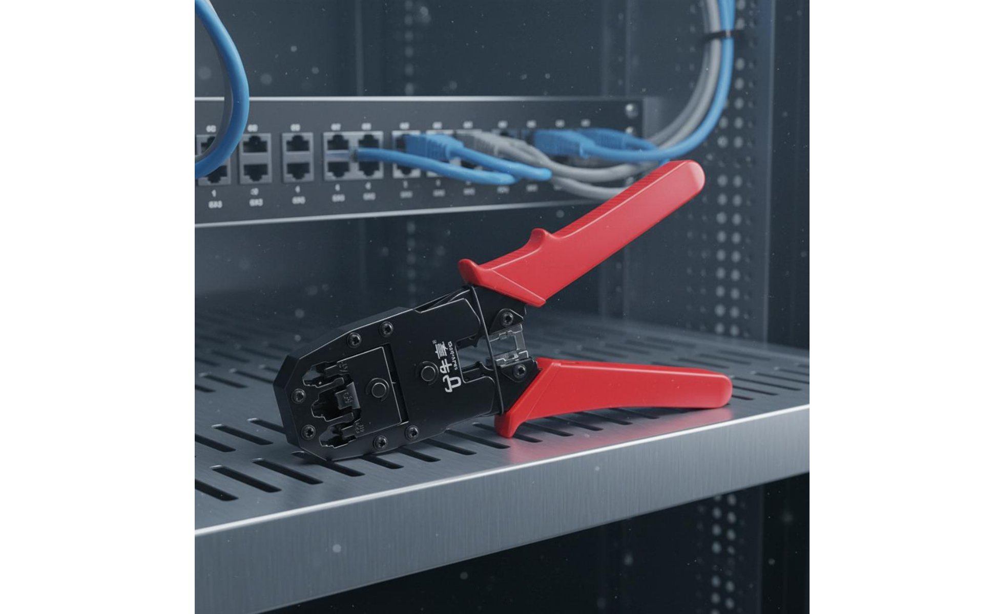 RJ45 Crimp Tool 3-in-1 RJ45 Multi-Function for Electricians, Technicians