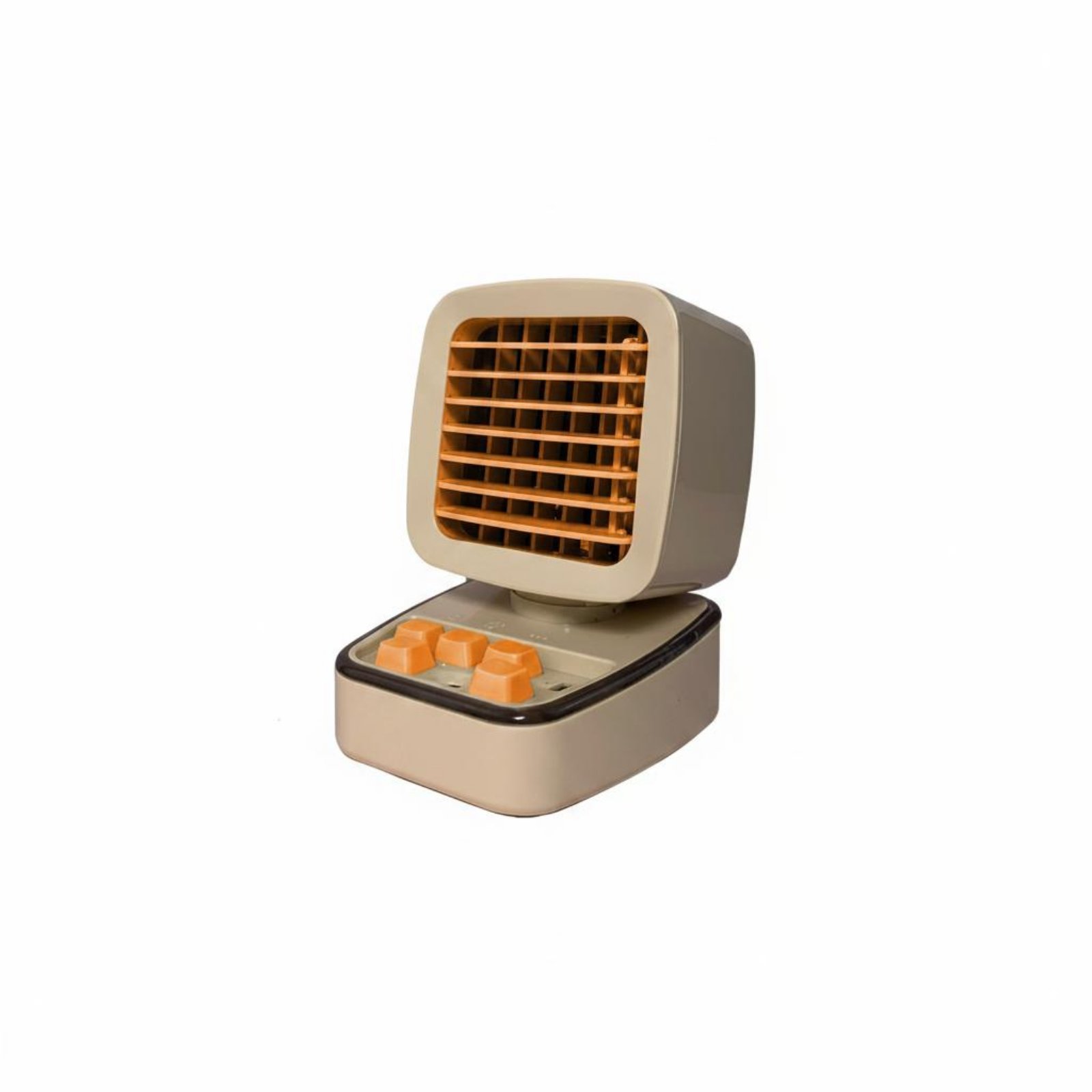 Quiet Retro Game Console Fan 3-Speed Mist Fan for Students, Office Workers, Bedside Table