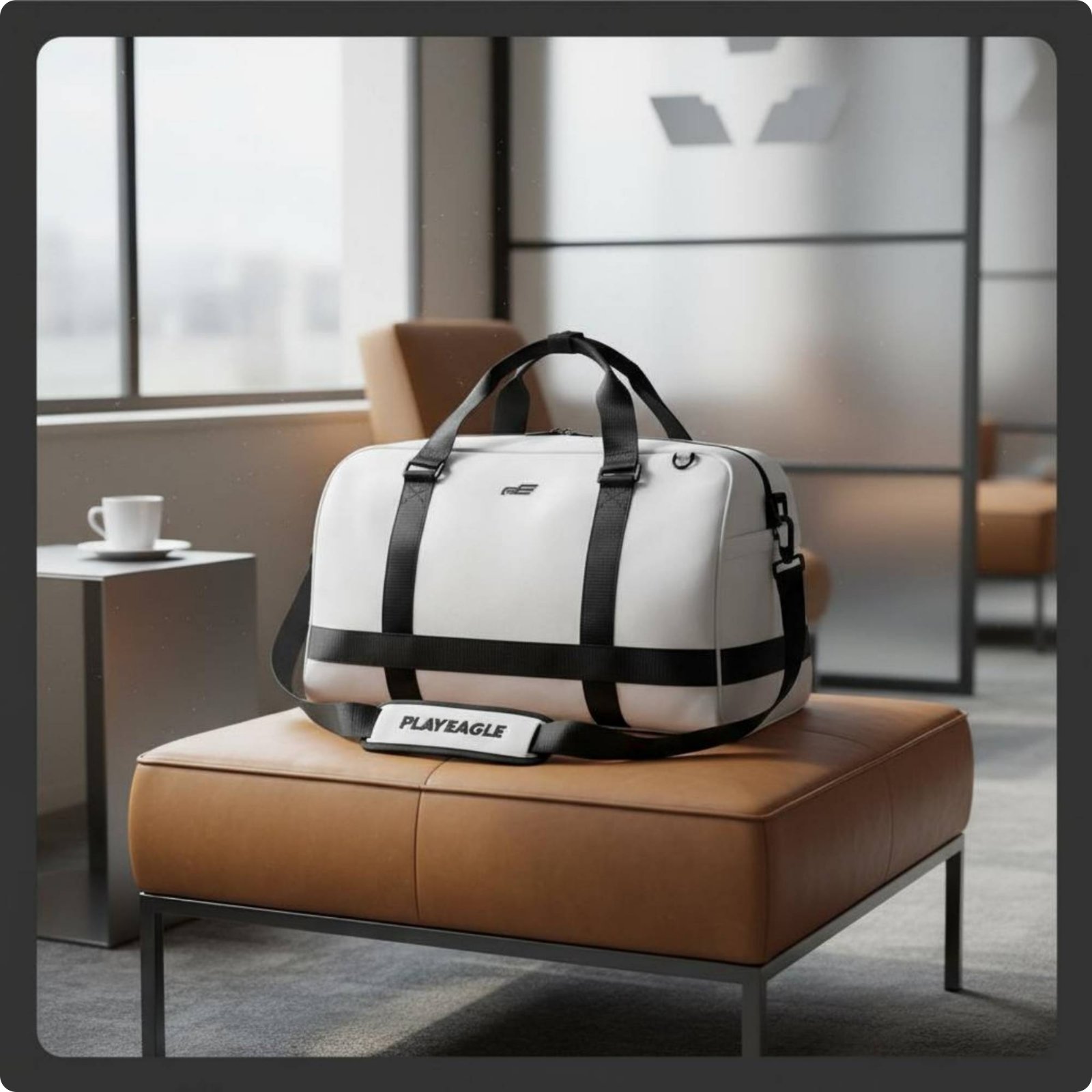 Sport Clothes Bag Portable Sport Duffel Bag Easy to Clean for Outdoor, Outing