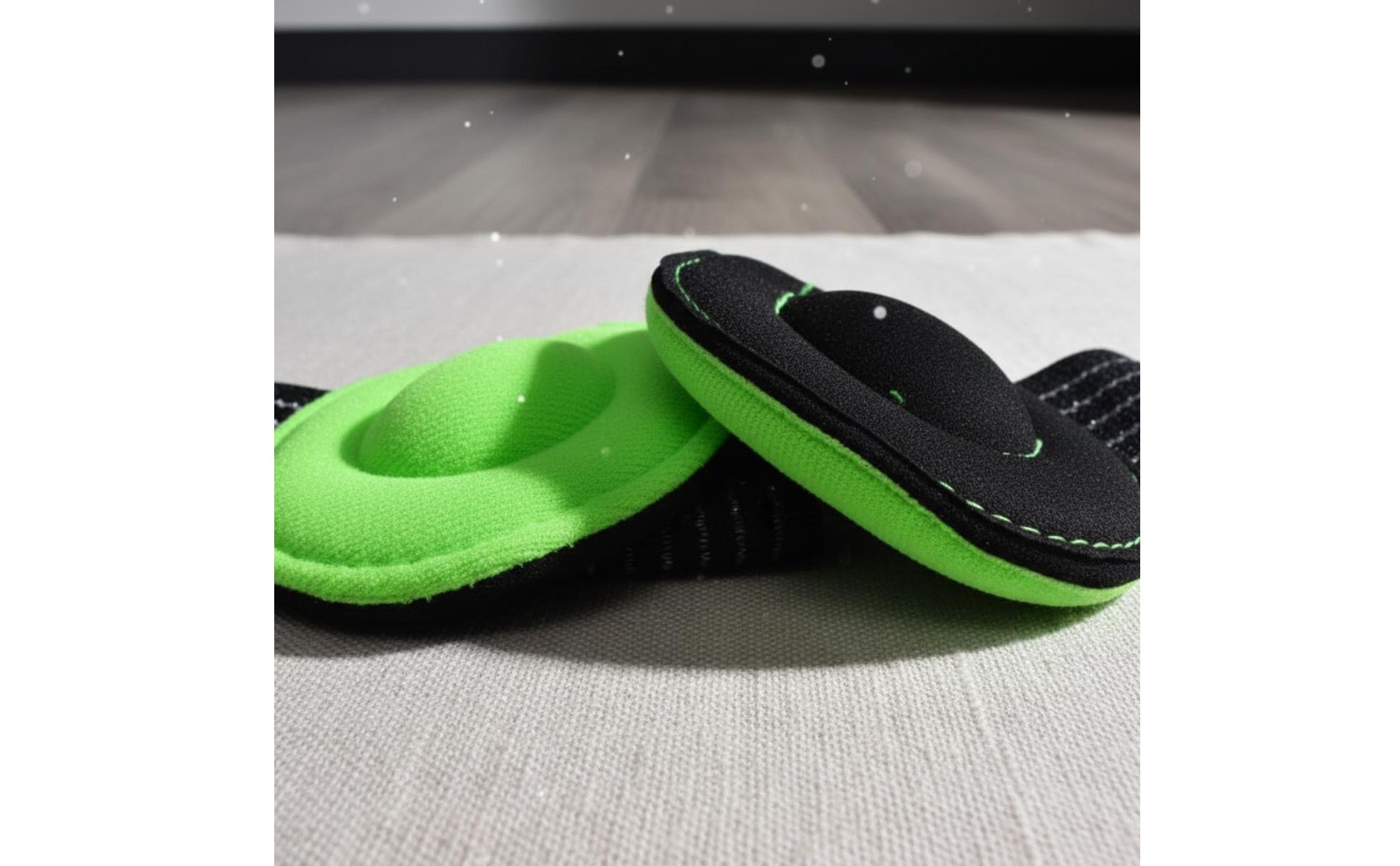 2 Pieces Flat Foot Support Insert Shock Absorbing Orthotic Arch Pad