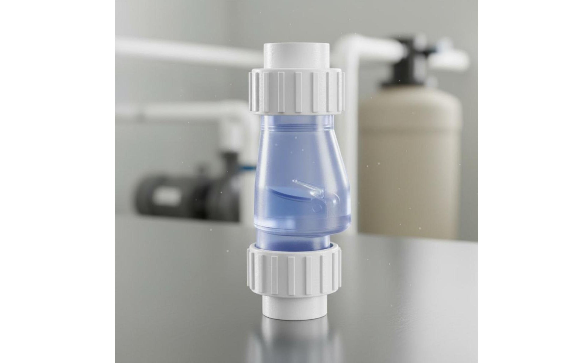 Pool Single-Way Valve Thickened Material Transparent Check Valve