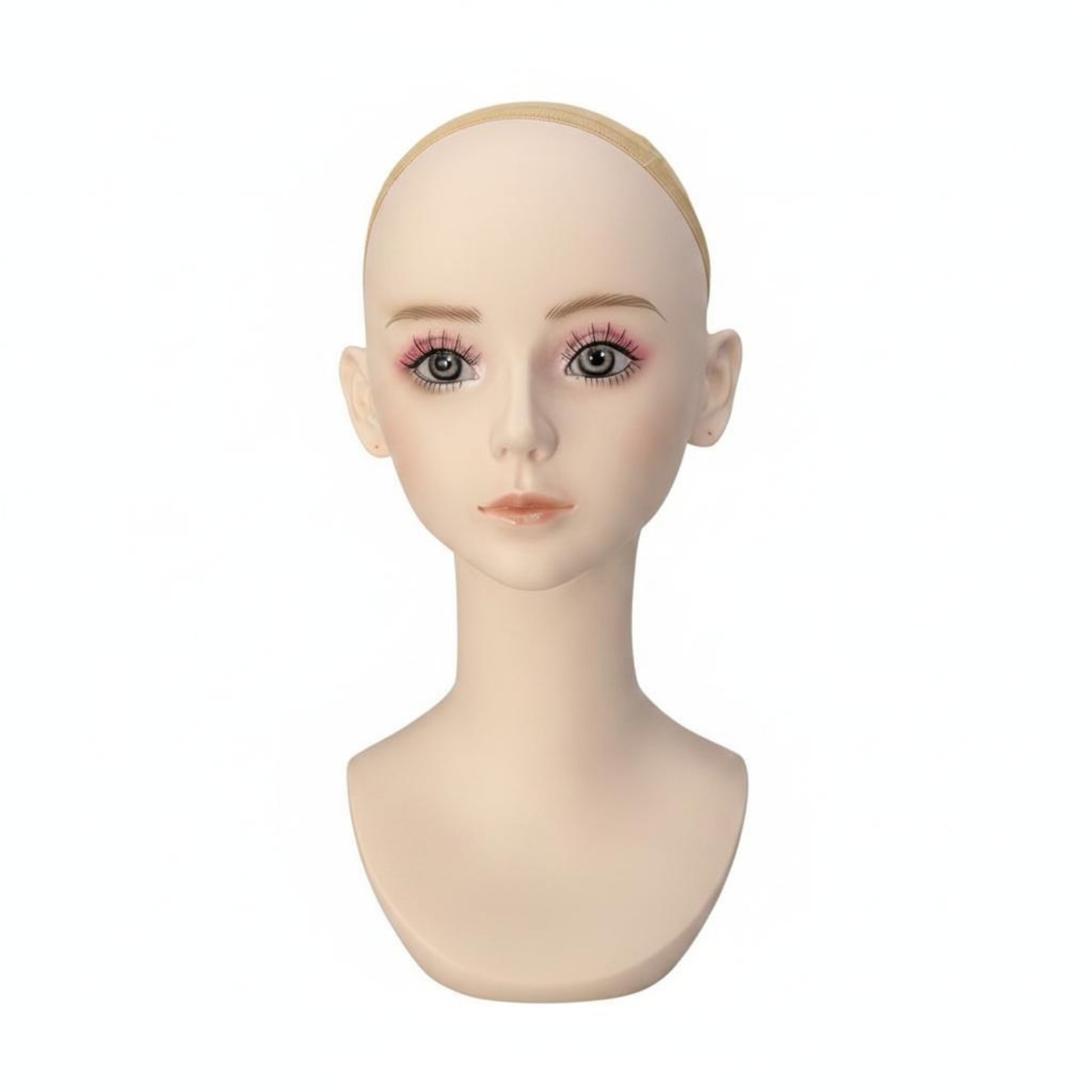 Professional Cosplay Hairpiece Stand Head Sturdy Hairpiece Stand Display Head Lightweight for Cosplayers