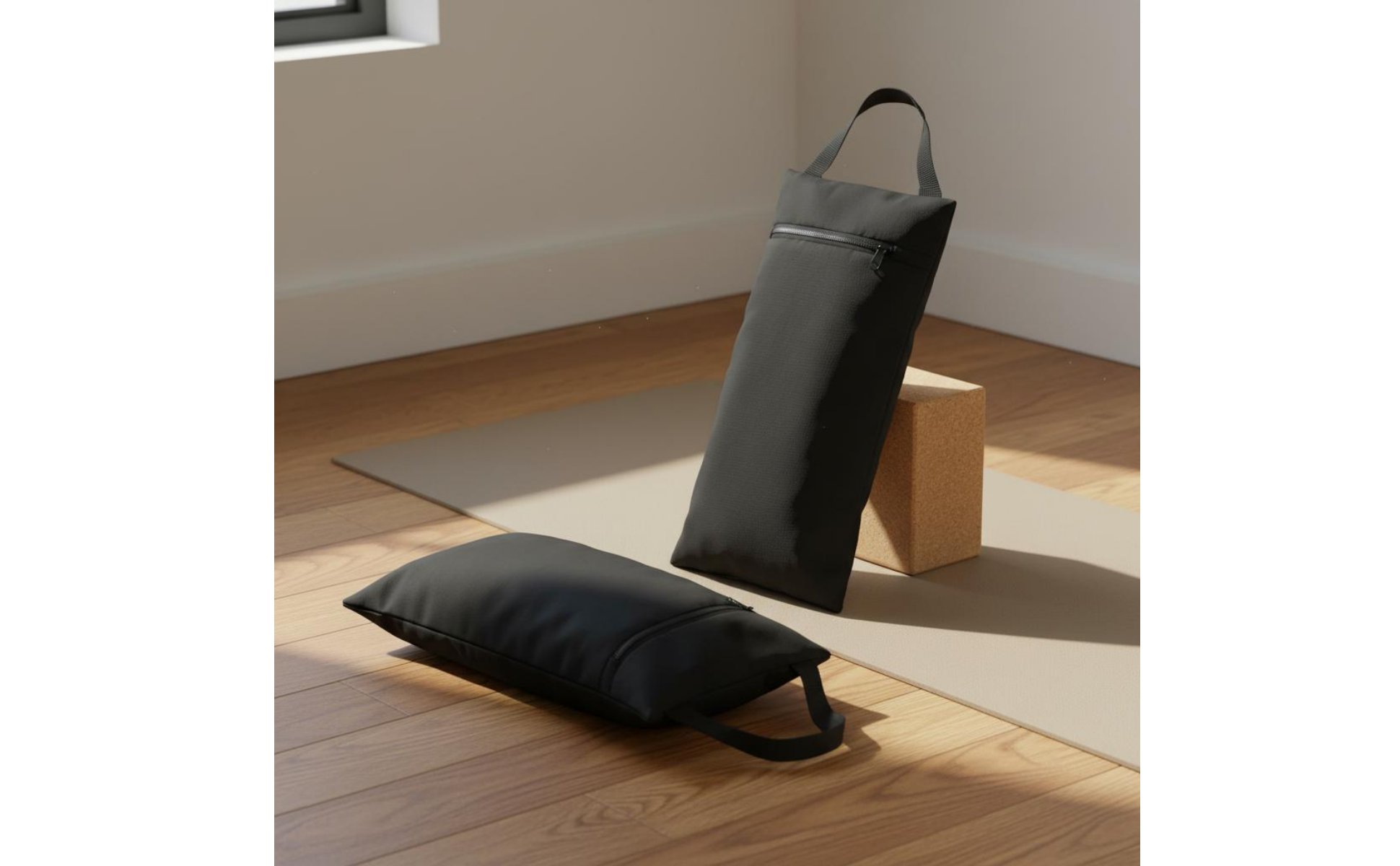 2 Pieces Exercise Sandbag No Filler Exercise Weight Bag Unfilled for Gym