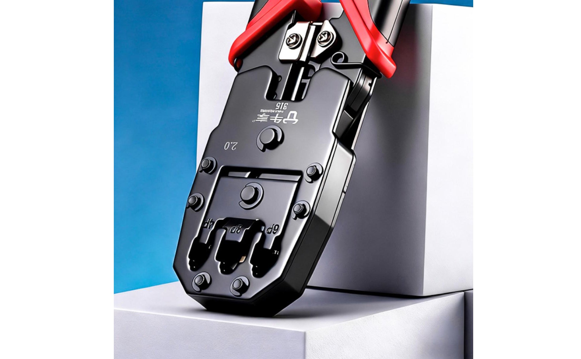 RJ45 Crimp Tool 3-in-1 RJ45 Multi-Function for Electricians, Technicians