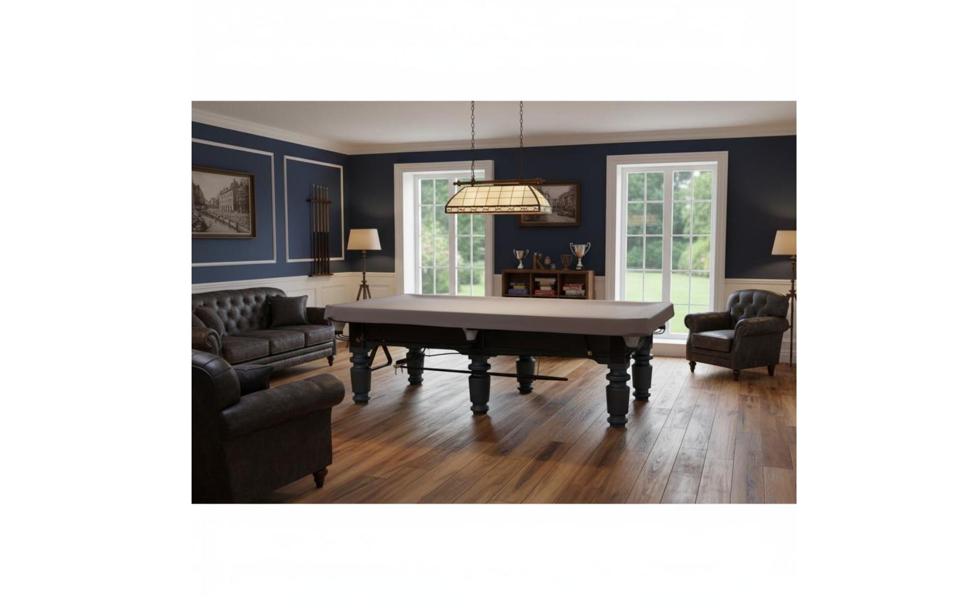Housse Extensible de Table de Billard Facile à Nettoyer pour Bar