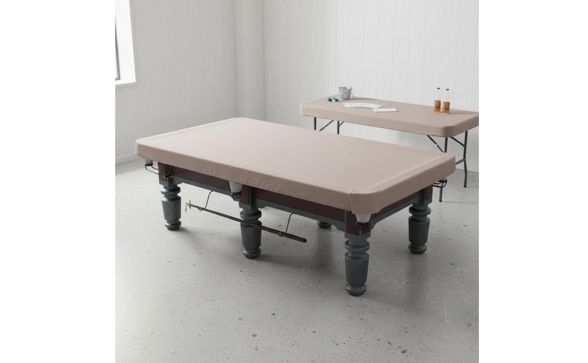 Housse Extensible de Table de Billard Facile à Nettoyer pour Bar
