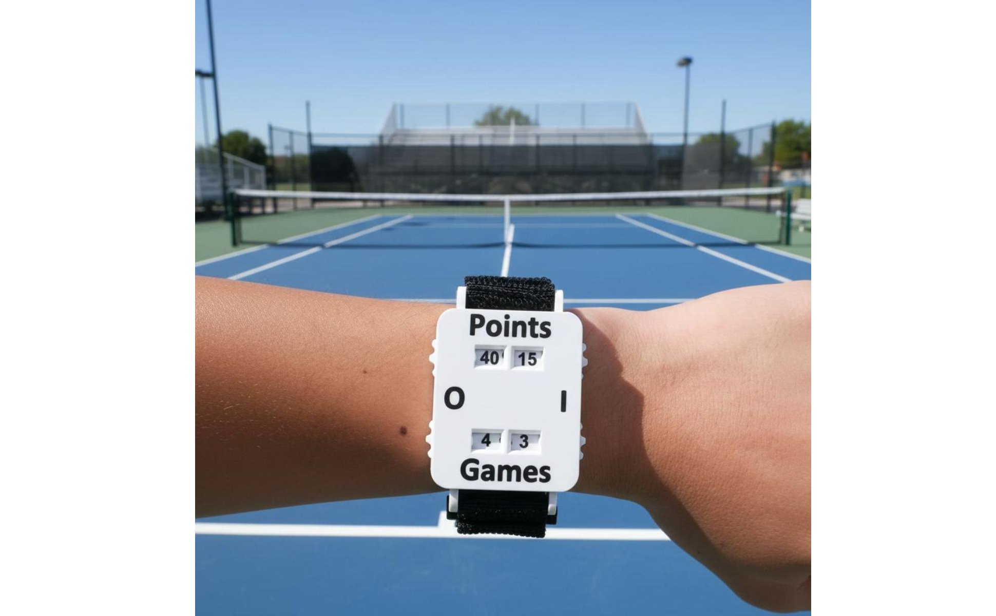 Portable Wrist Scorer Lightweight Wrist Scorekeeper for Training, Tennis Players