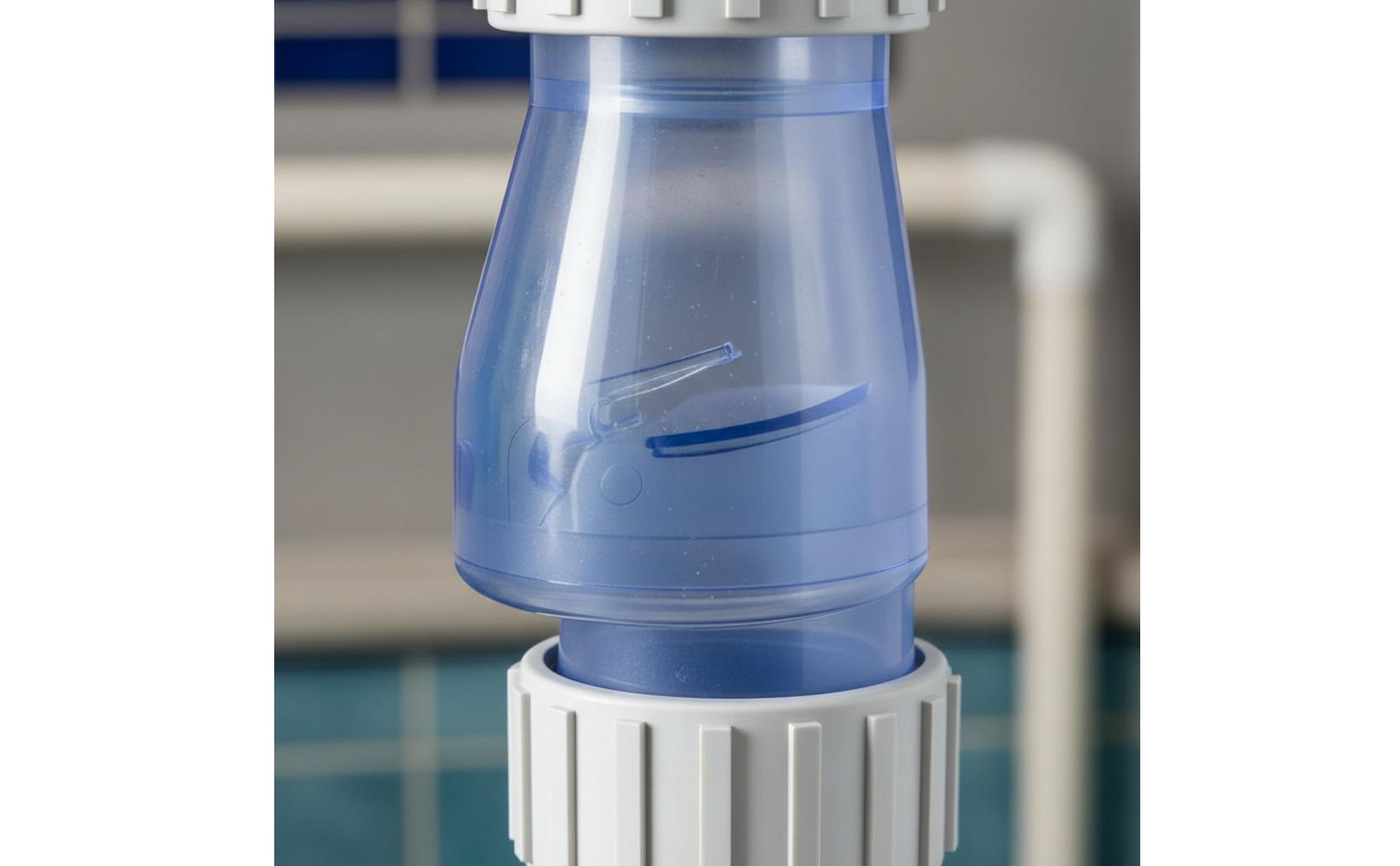 Pool Single-Way Valve Thickened Material Transparent Check Valve