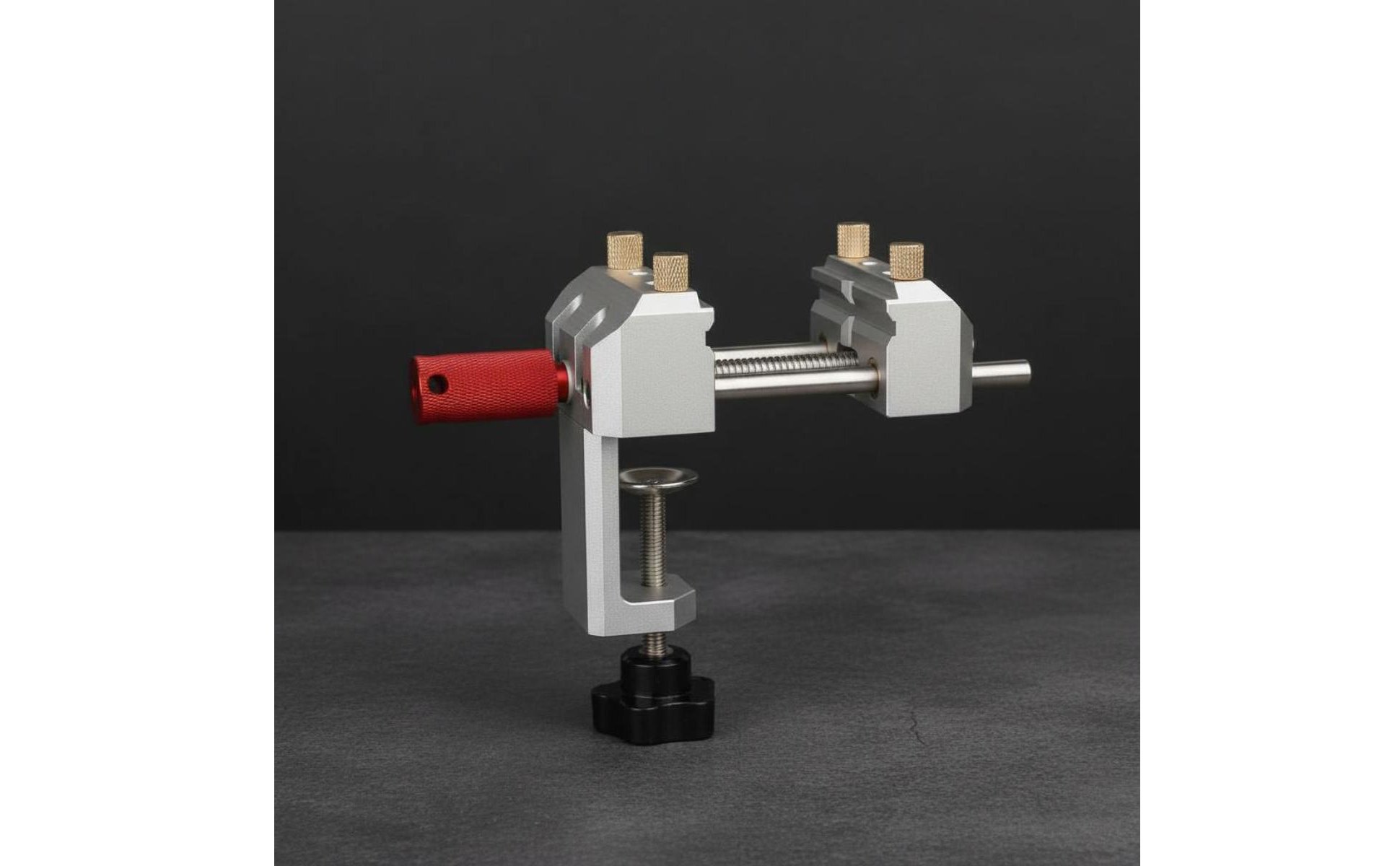 Aluminum Bench Vise Multi-Function Mini Table Vise Compact for Home Workshop