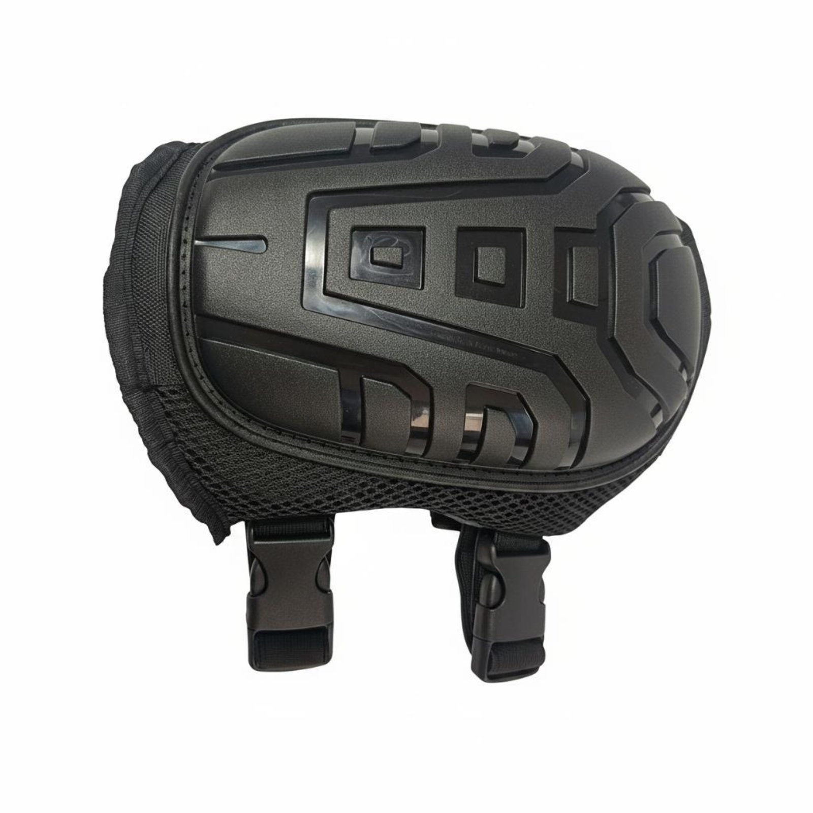 Knee Pad with Adjustable Straps Encircling Hard Shell Knee Pad Padded Gear for Skateboarders