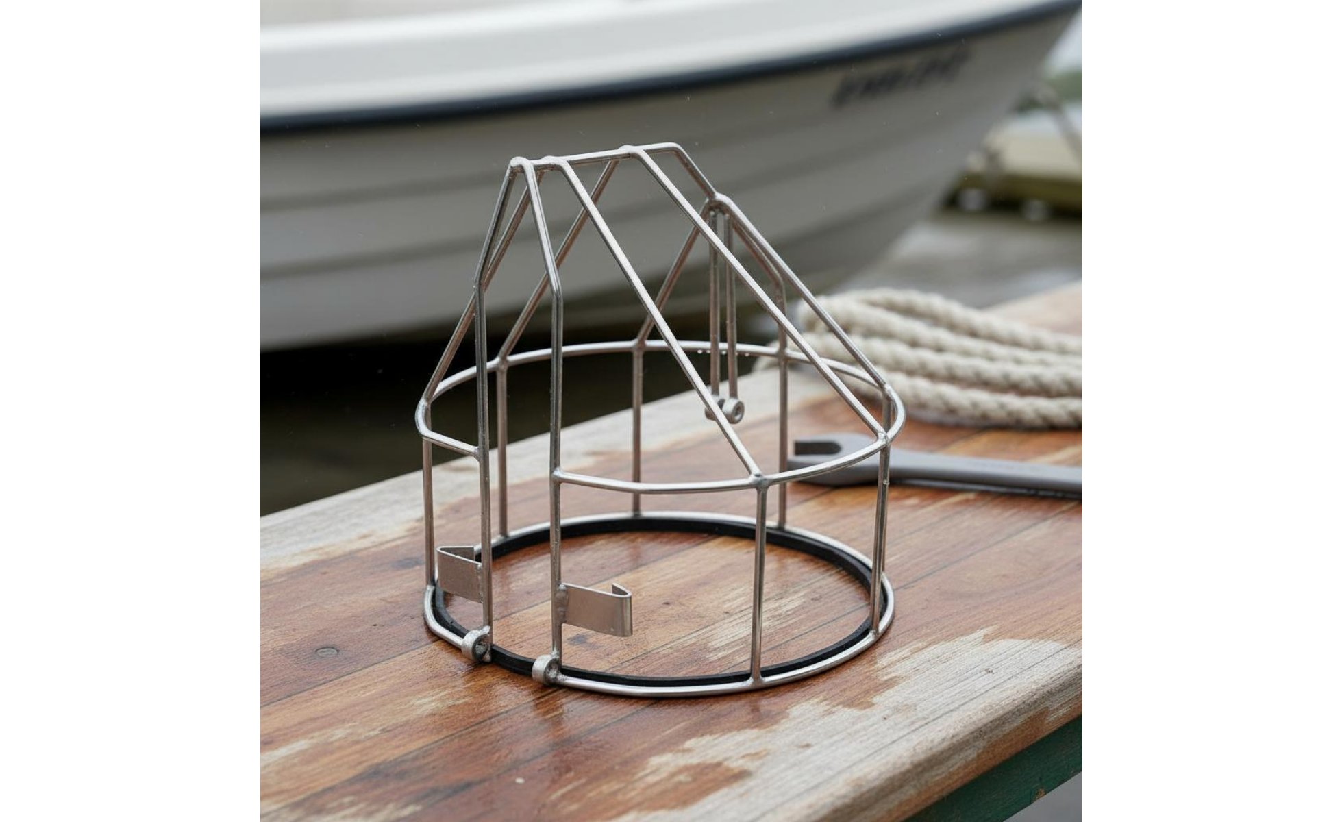 Outboard Propeller Guard Thickened Stainless Steel Propeller Guard for Boating