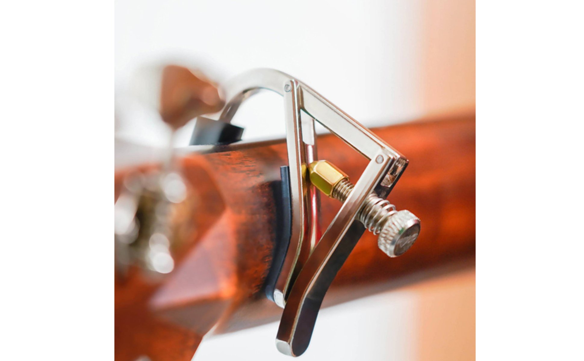 Guitar Capo Firm Grip Acoustic Guitar Capo Quick Change Key for Live Performance