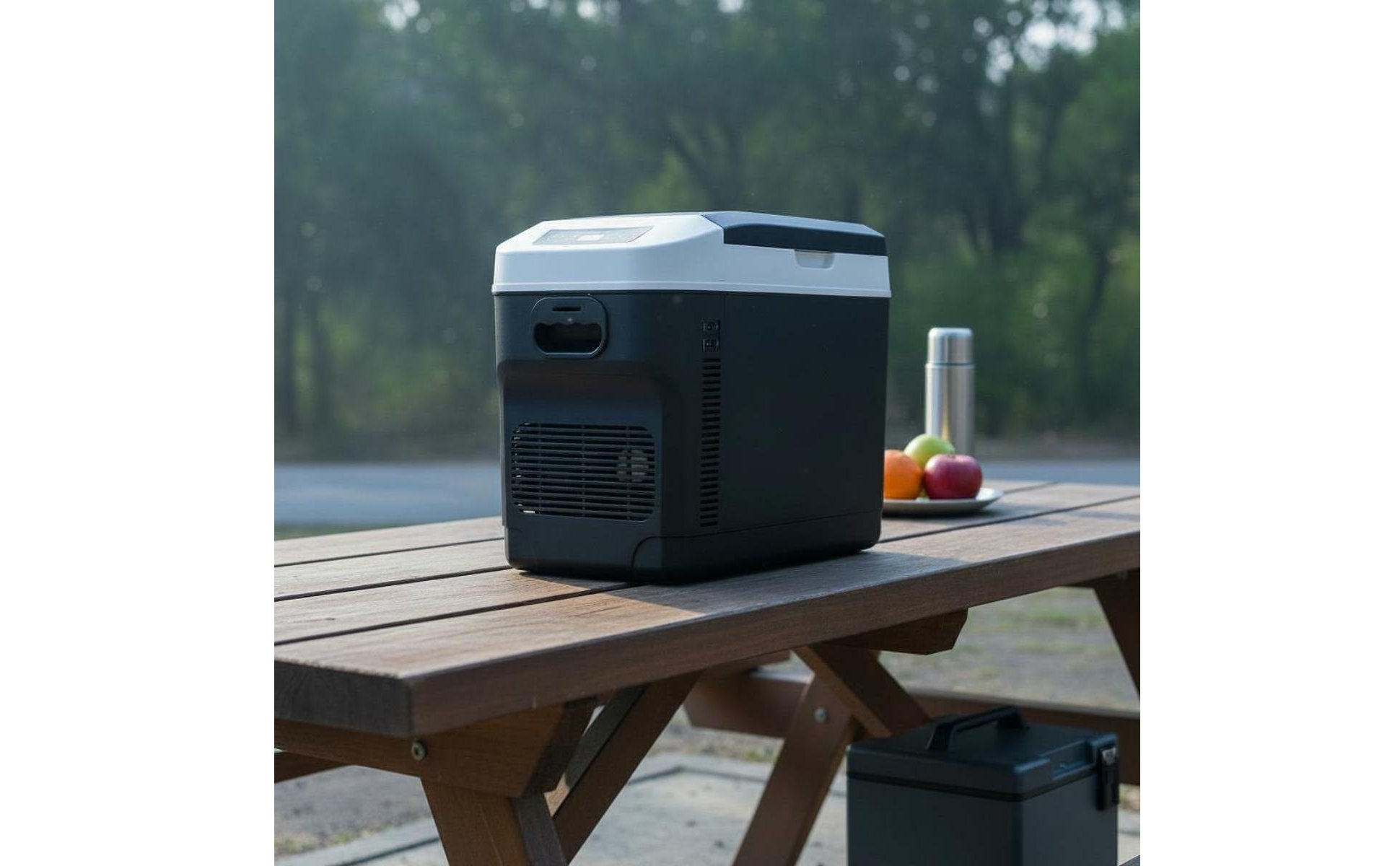 Portable Refrigerator Freezer Twin Twin Cooling System 12V 24V Portable Fridge