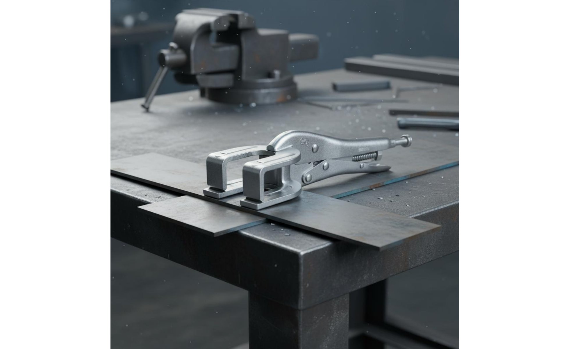 U Jaw Locking Sturdy Duty Flat Jaw Locking Rapid-Clamp