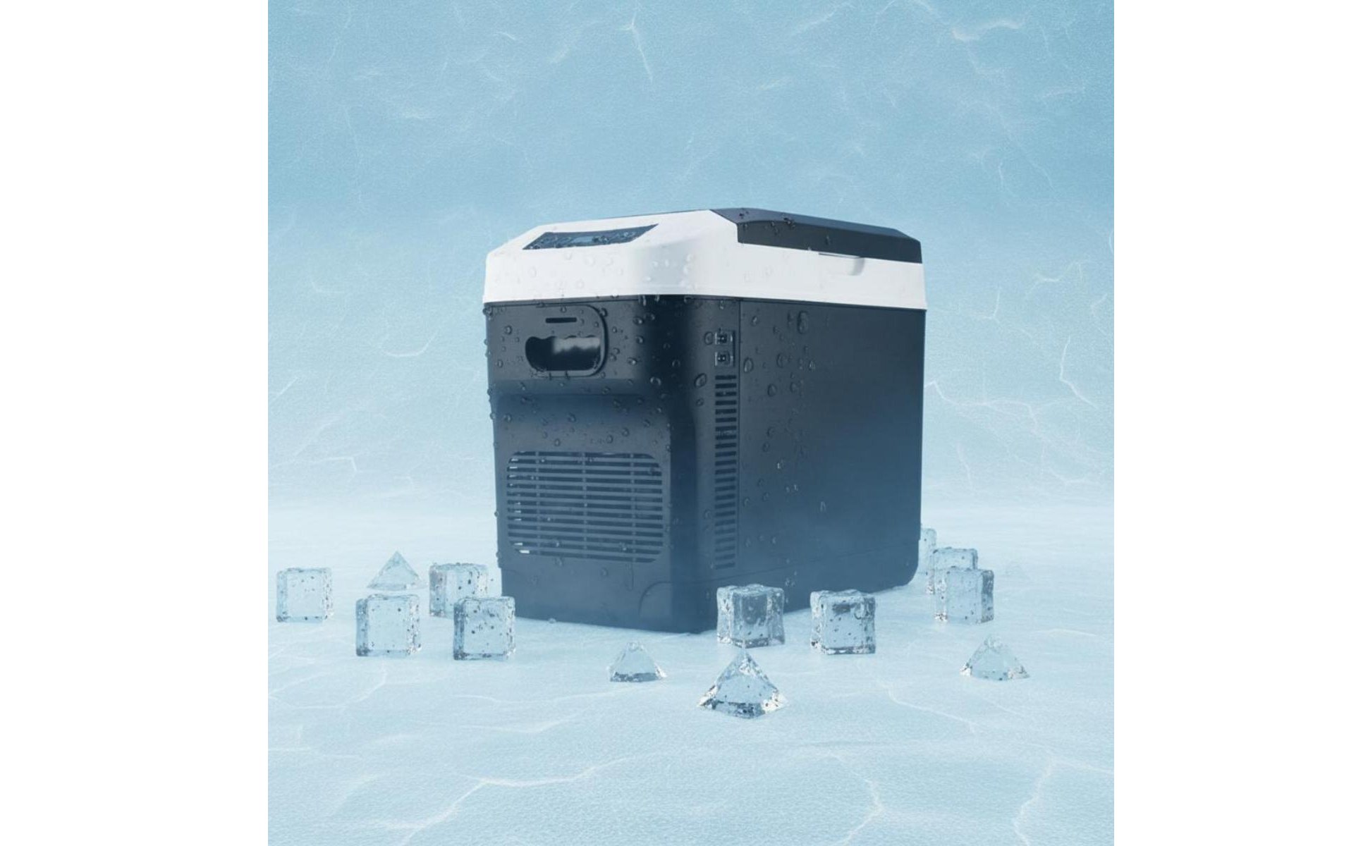 Portable Refrigerator Freezer Twin Twin Cooling System 12V 24V Portable Fridge