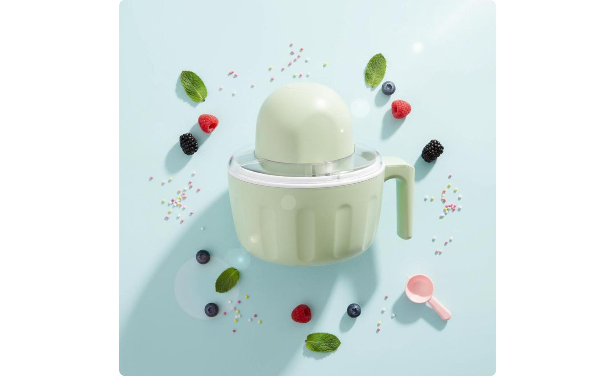8 Stück Ice-Cream Creator wiederaufladbar Eiscremegerät ohne Stecker