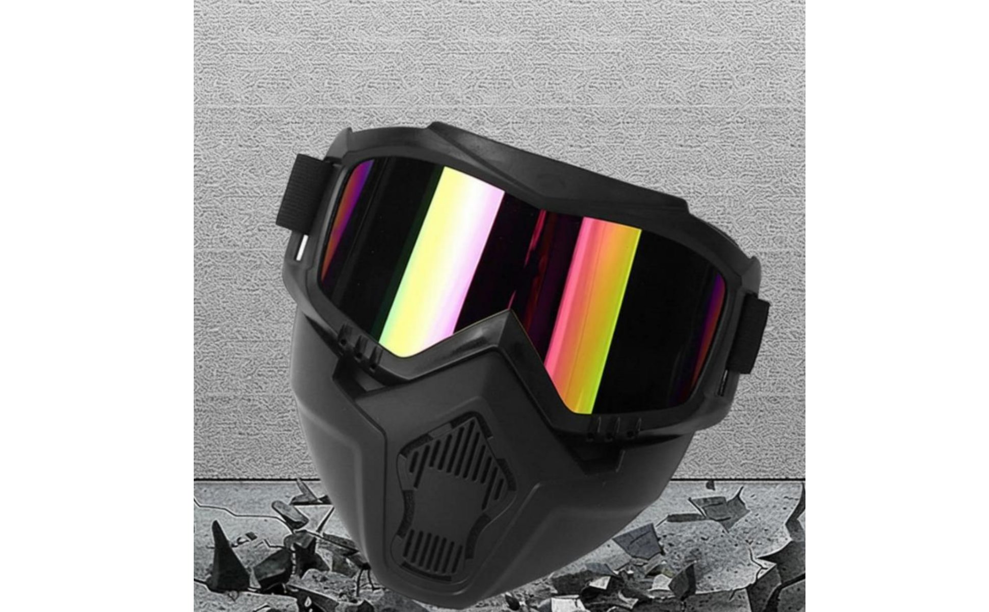 Auto-Darkening Metal-Joining Mask Dustproof Metal-Joining Face Guard Windproof